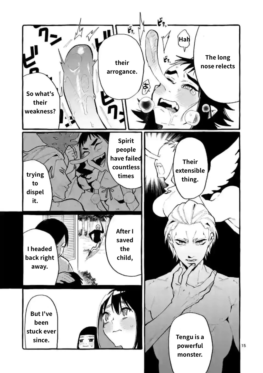 Ushiro no Shoumen Kamui-san Chapter 17 page 15 - Chapter 17