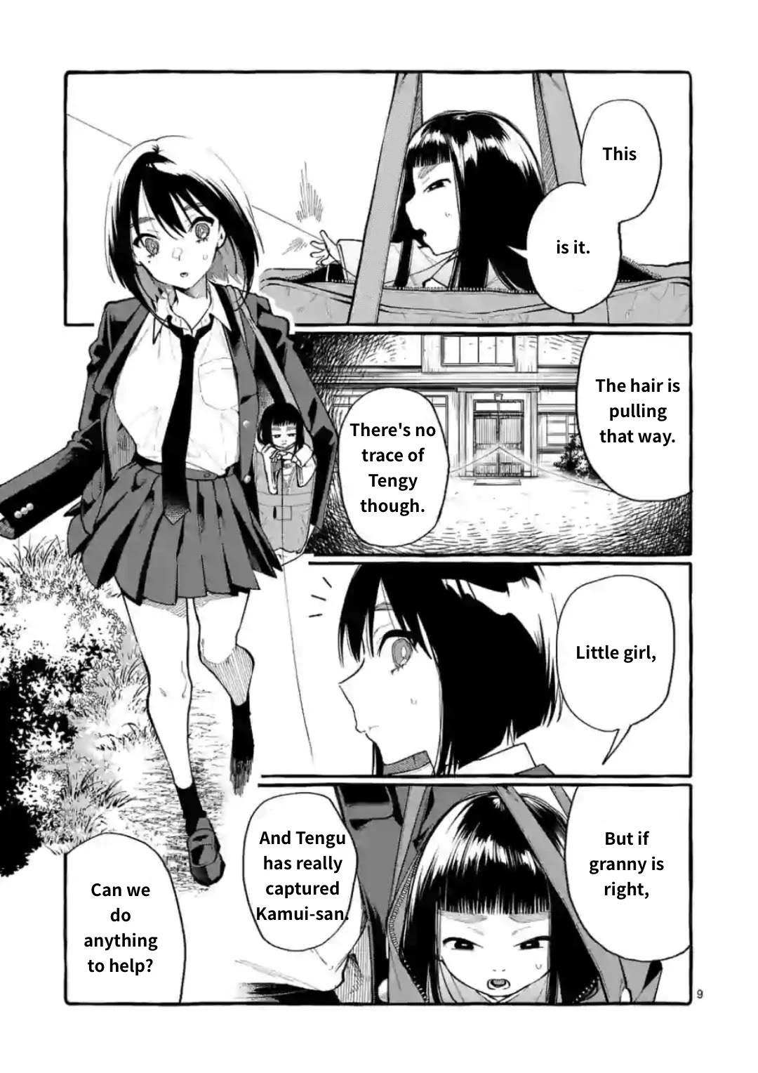 Ushiro no Shoumen Kamui-san Chapter 17 page 9 - Chapter 17