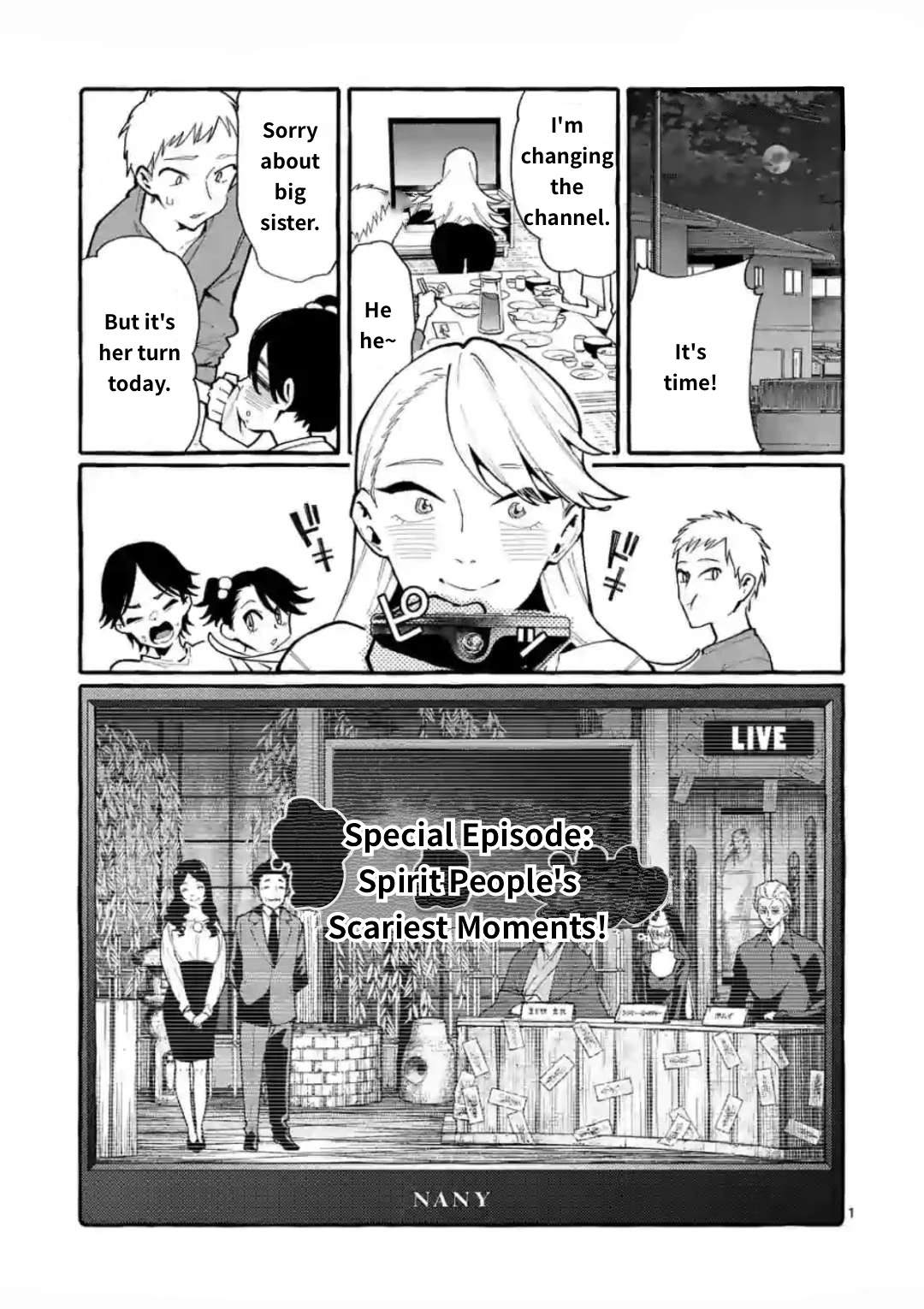 Ushiro no Shoumen Kamui-san Chapter 18 page 1 - Chapter 18