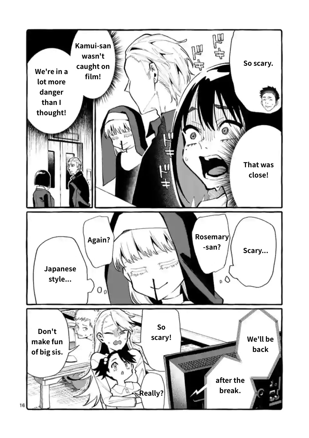 Ushiro no Shoumen Kamui-san Chapter 18 page 16 - Chapter 18