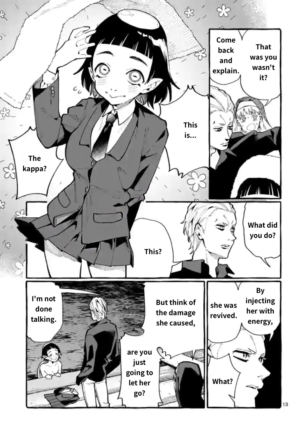 Ushiro no Shoumen Kamui-san Chapter 19 page 13 - Chapter 19