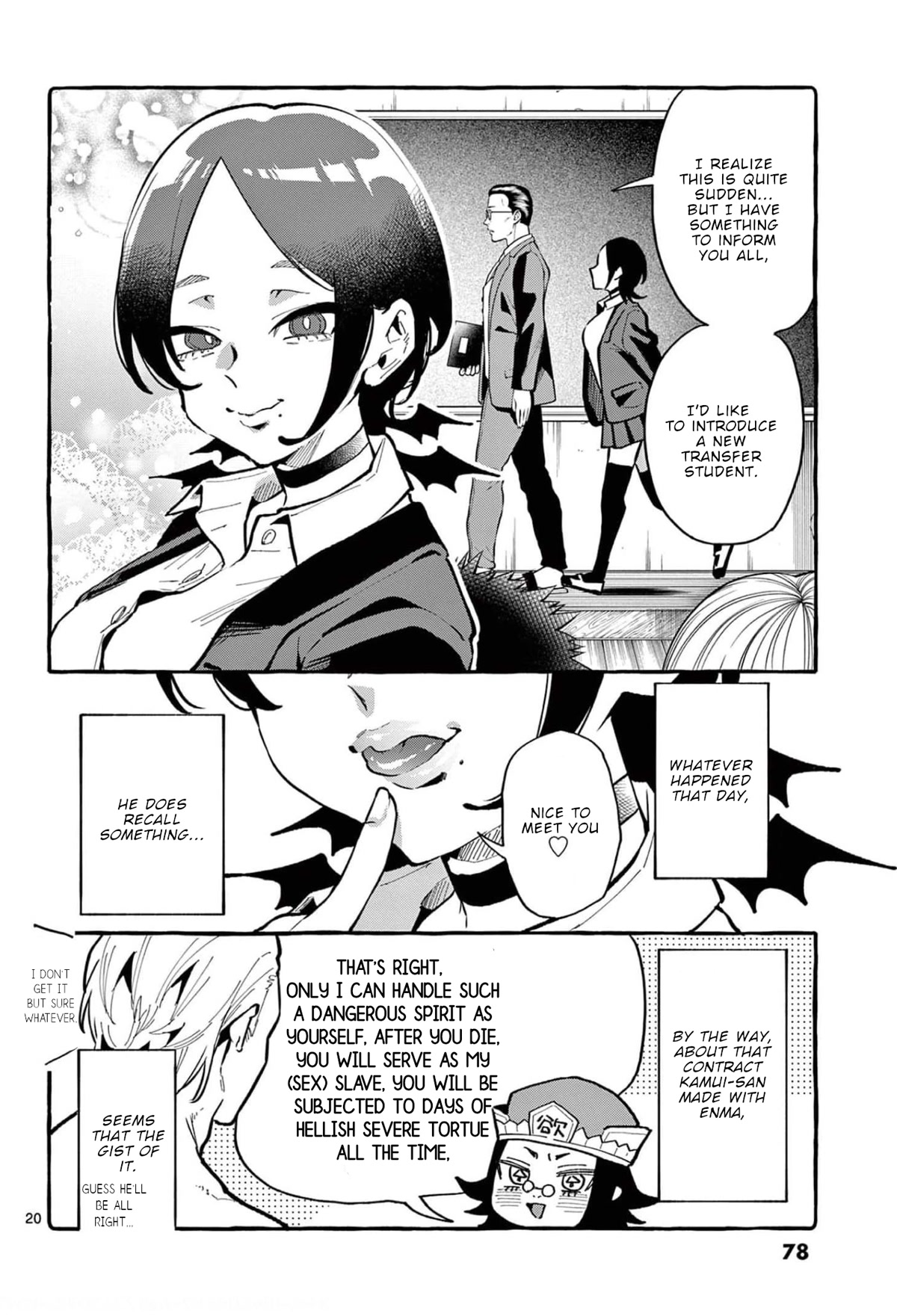 Ushiro no Shoumen Kamui-san Chapter 23 page 21 - Chapter 23
