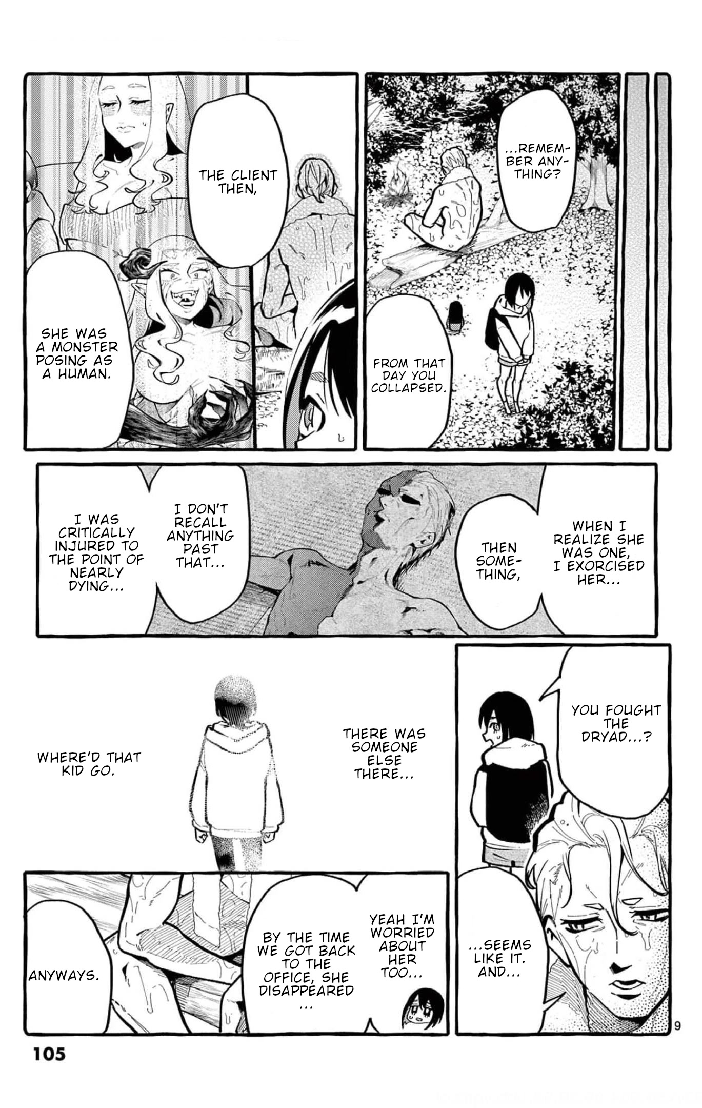 Ushiro no Shoumen Kamui-san Chapter 25 page 10 - Chapter 25: Yamanba