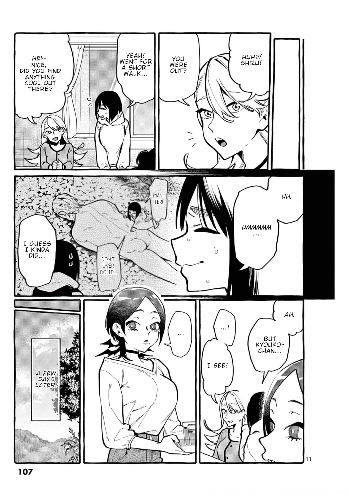 Ushiro no Shoumen Kamui-san Chapter 25 page 12 - Chapter 25: Yamanba