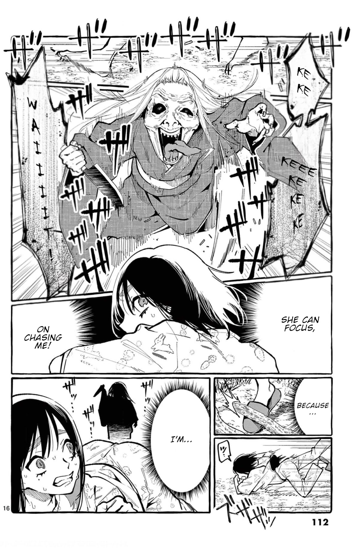 Ushiro no Shoumen Kamui-san Chapter 25 page 17 - Chapter 25: Yamanba