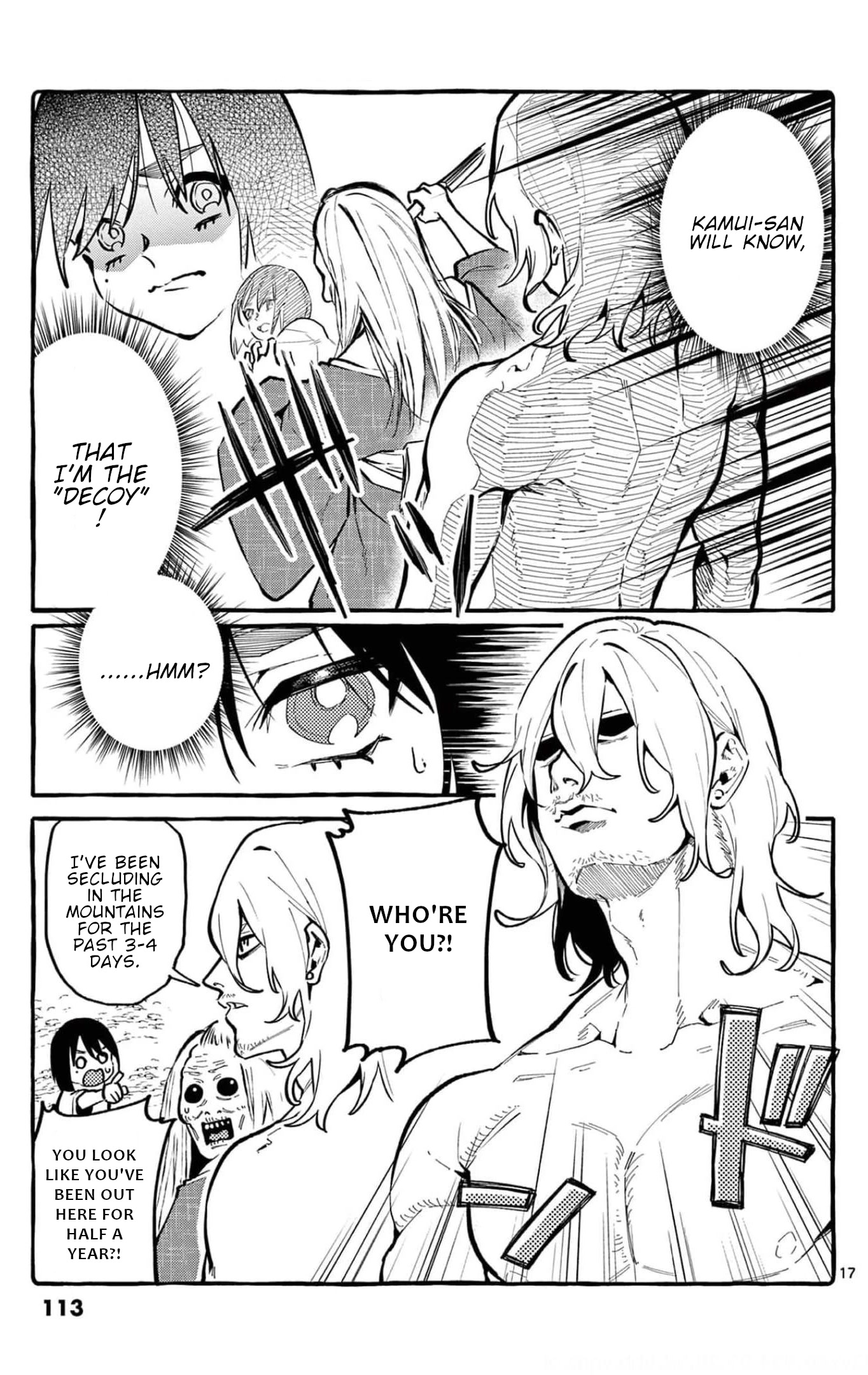 Ushiro no Shoumen Kamui-san Chapter 25 page 18 - Chapter 25: Yamanba