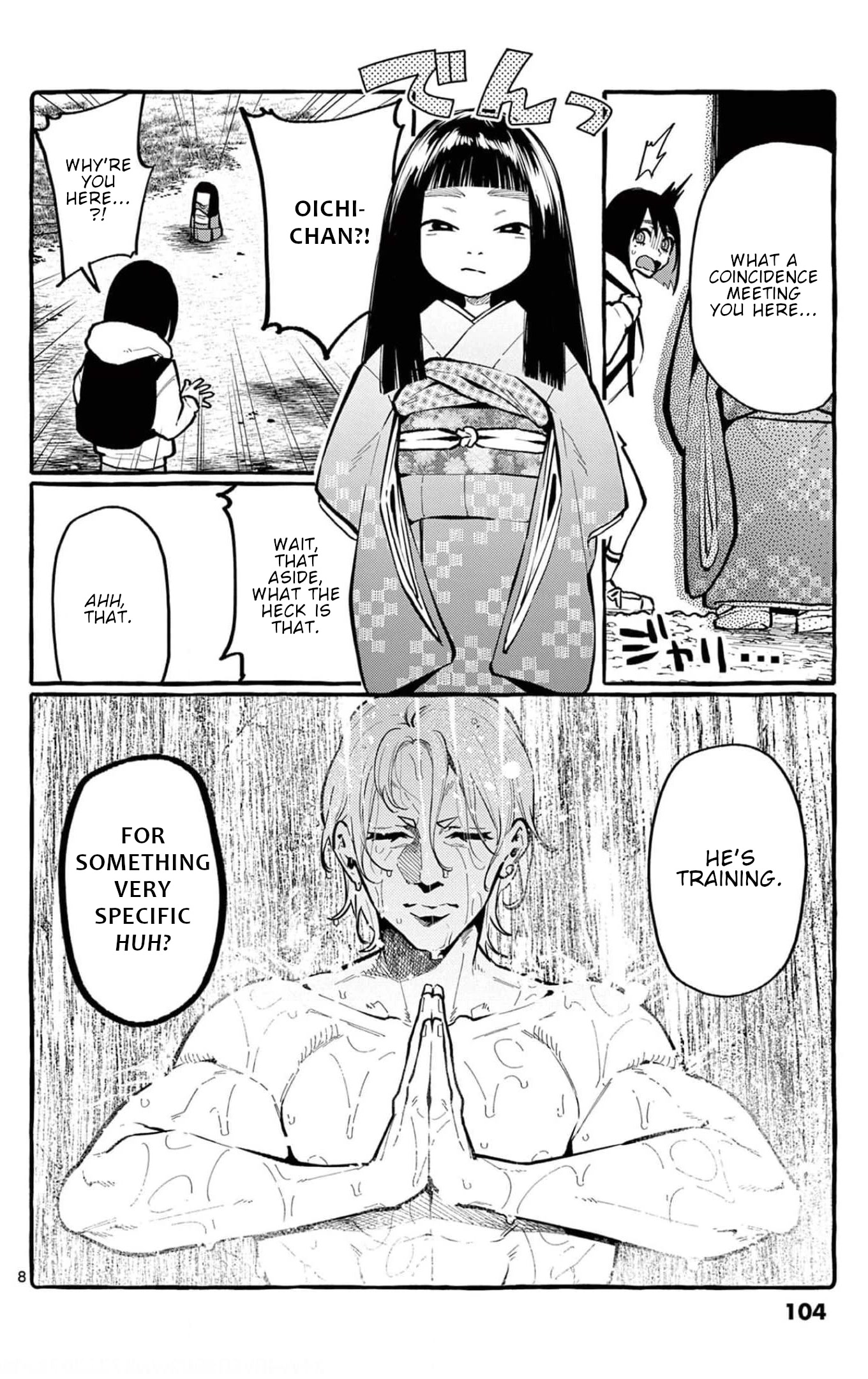 Ushiro no Shoumen Kamui-san Chapter 25 page 9 - Chapter 25: Yamanba