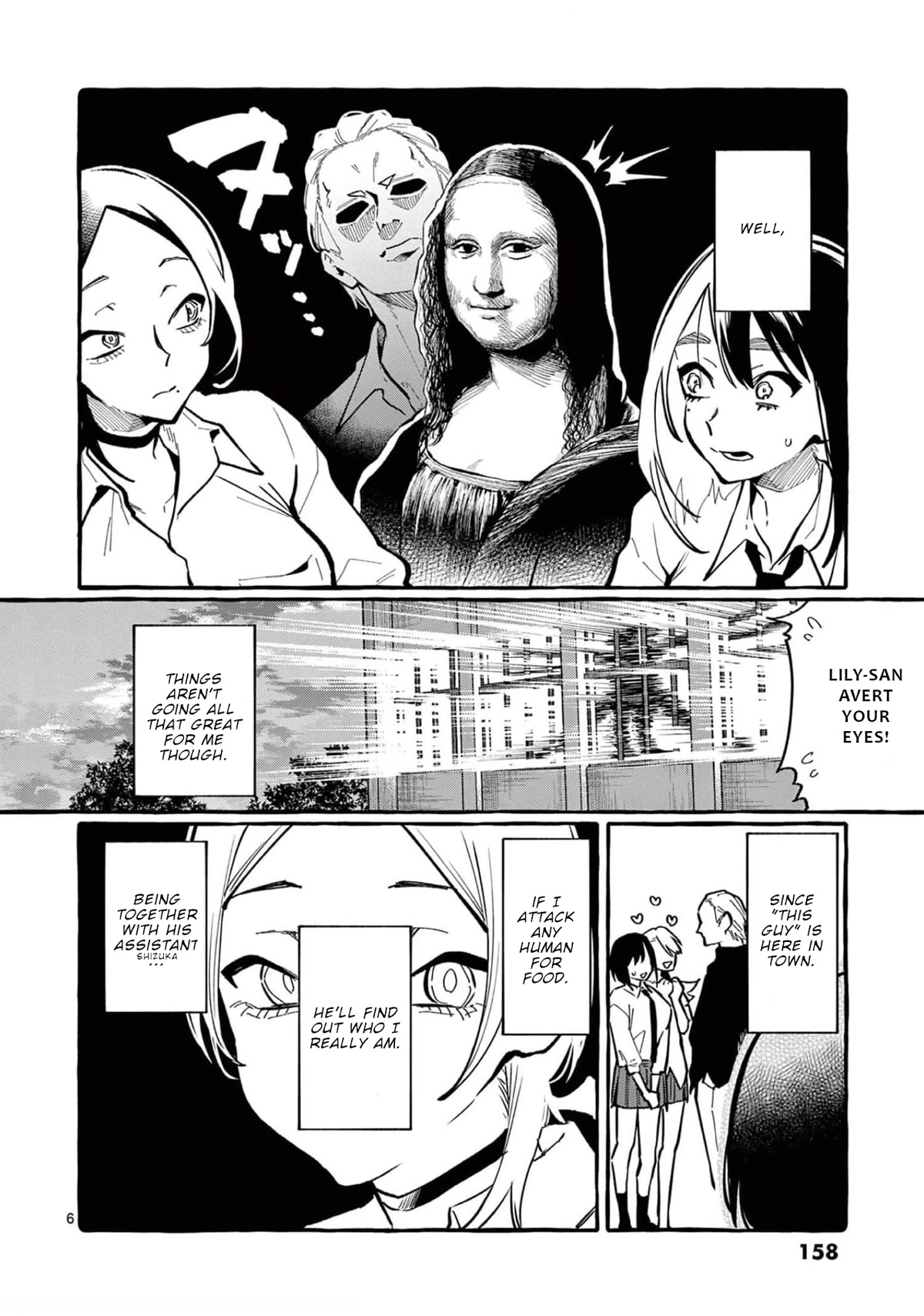 Ushiro no Shoumen Kamui-san Chapter 28 page 7 - Chapter 28: Lily Kiskil's Peaceful Day