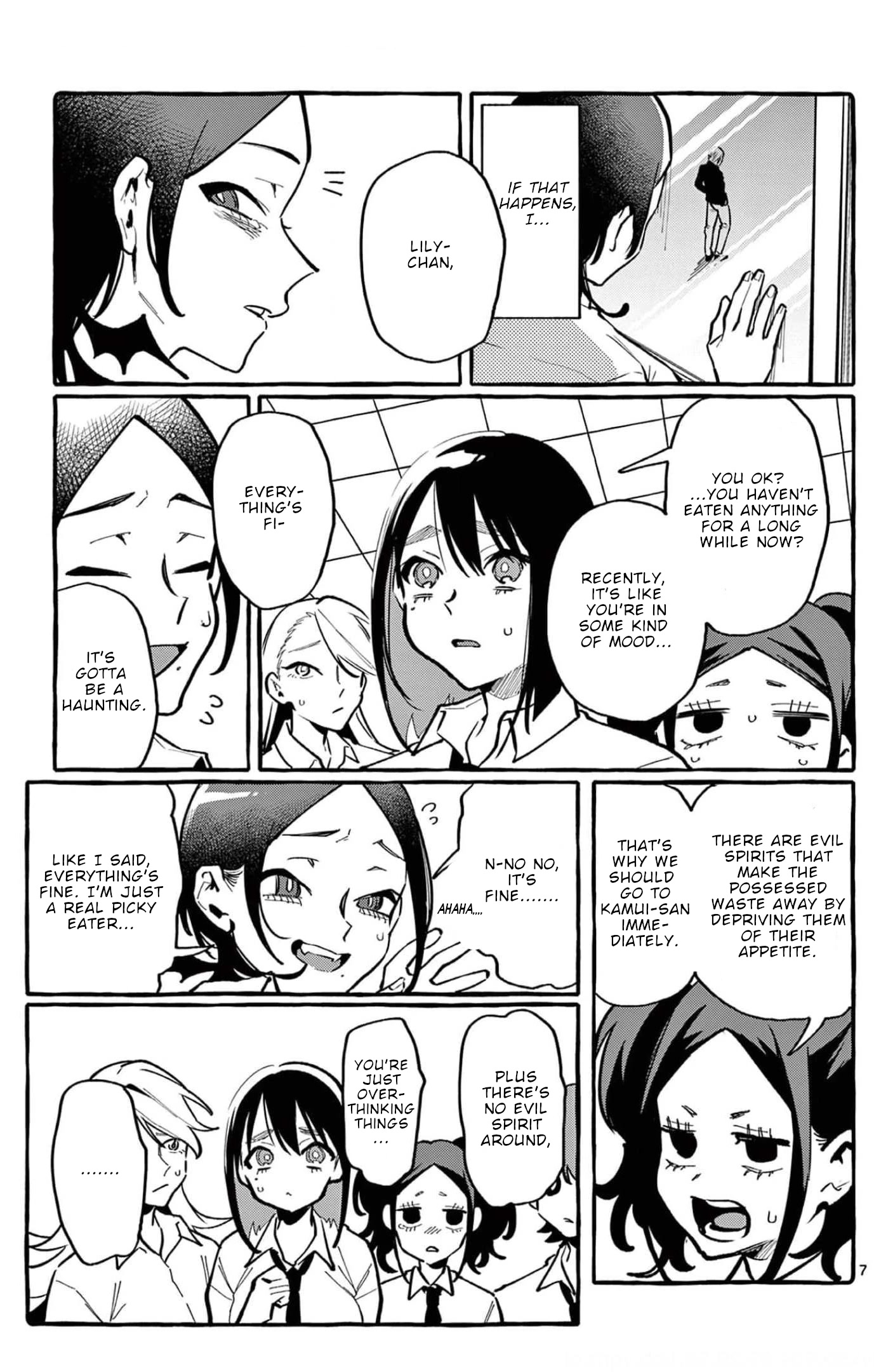 Ushiro no Shoumen Kamui-san Chapter 28 page 8 - Chapter 28: Lily Kiskil's Peaceful Day