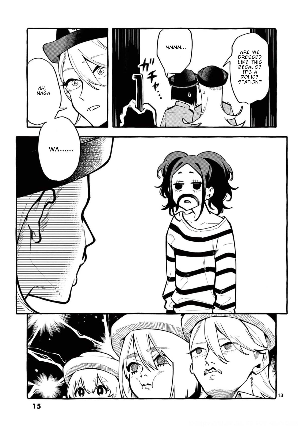 Ushiro no Shoumen Kamui-san Chapter 30 page 16 - Chapter 30: Laughing Woman
