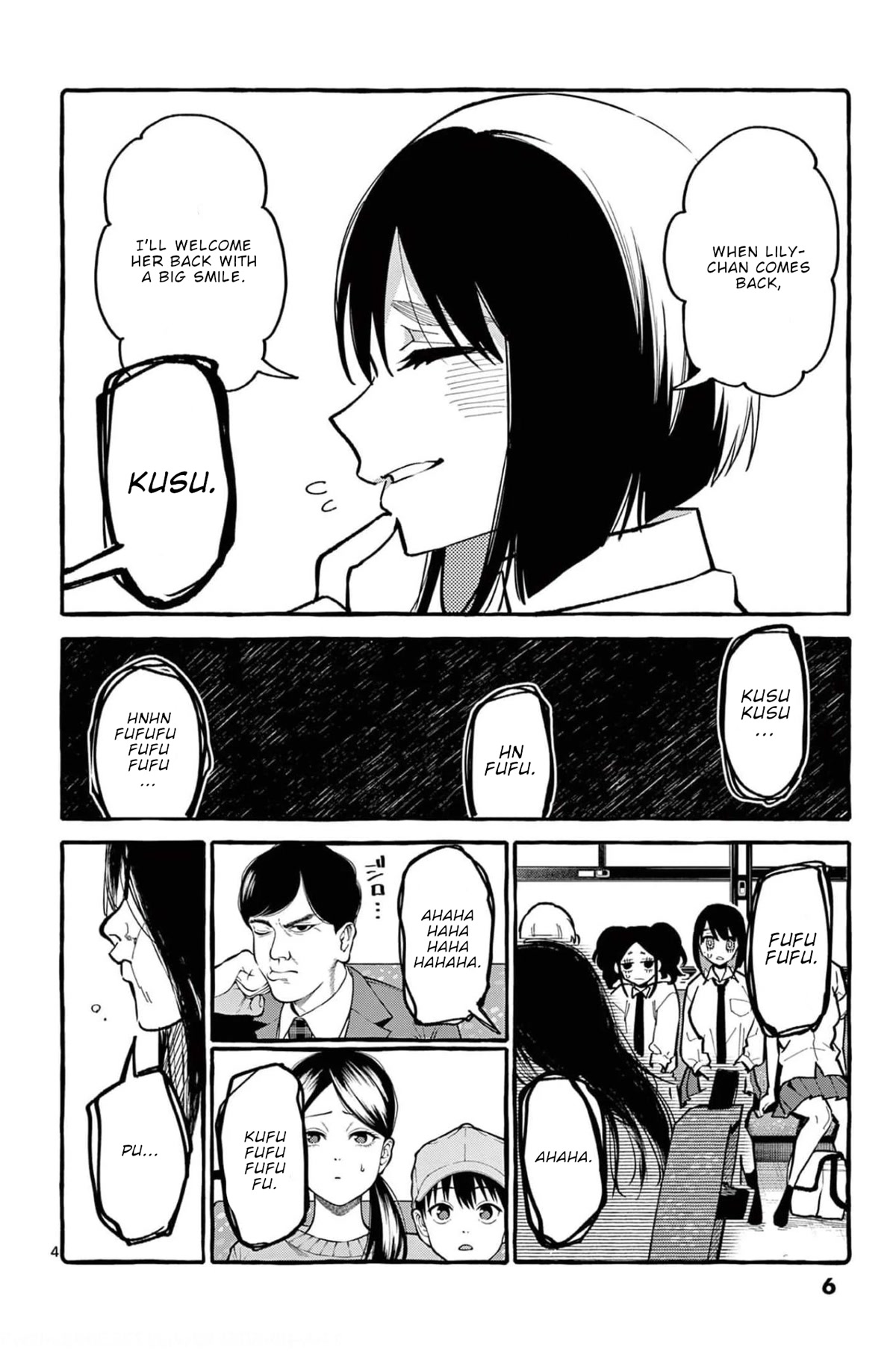 Ushiro no Shoumen Kamui-san Chapter 30 page 7 - Chapter 30: Laughing Woman