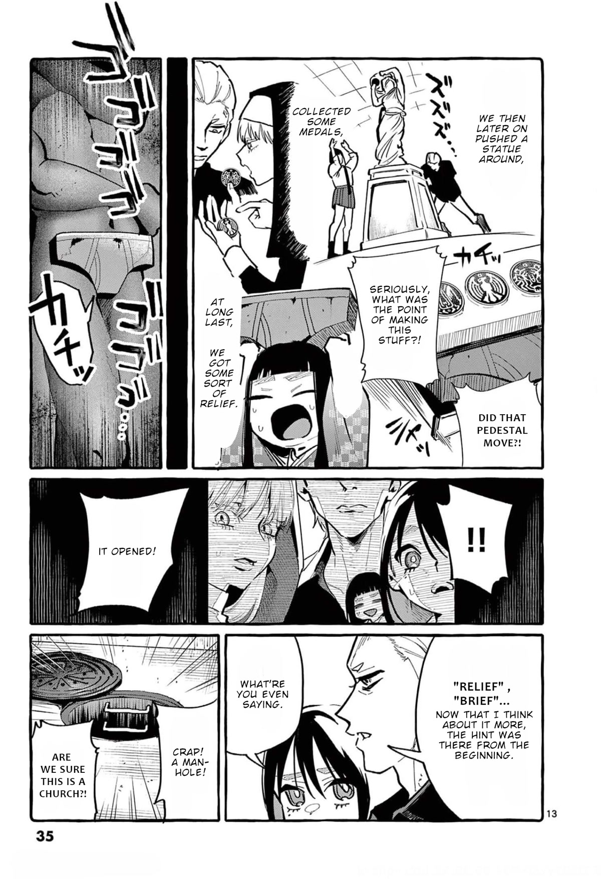 Ushiro no Shoumen Kamui-san Chapter 31 page 14 - Chapter 31: Litch