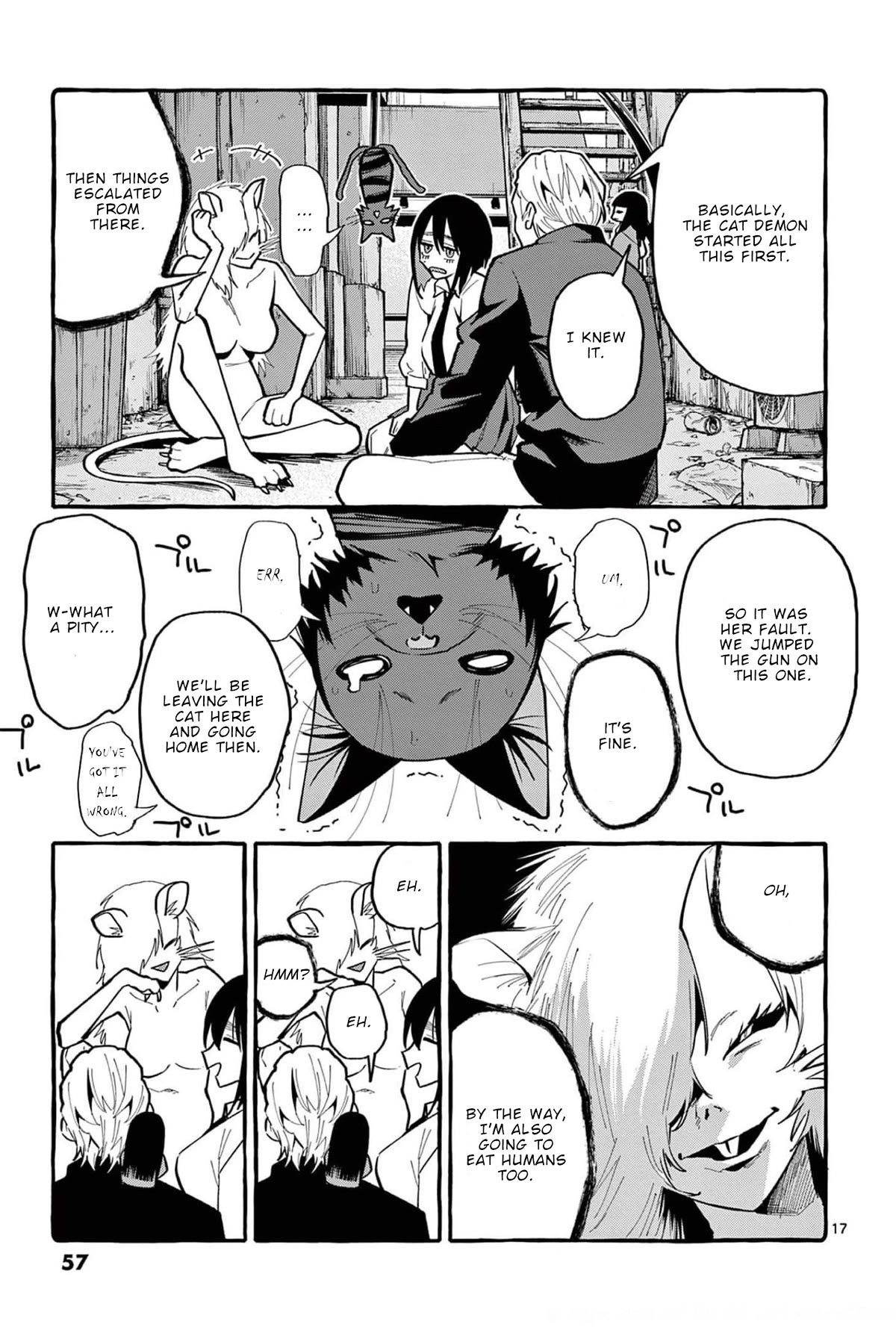 Ushiro no Shoumen Kamui-san Chapter 32 page 18 - Chapter 32: Elder Rat