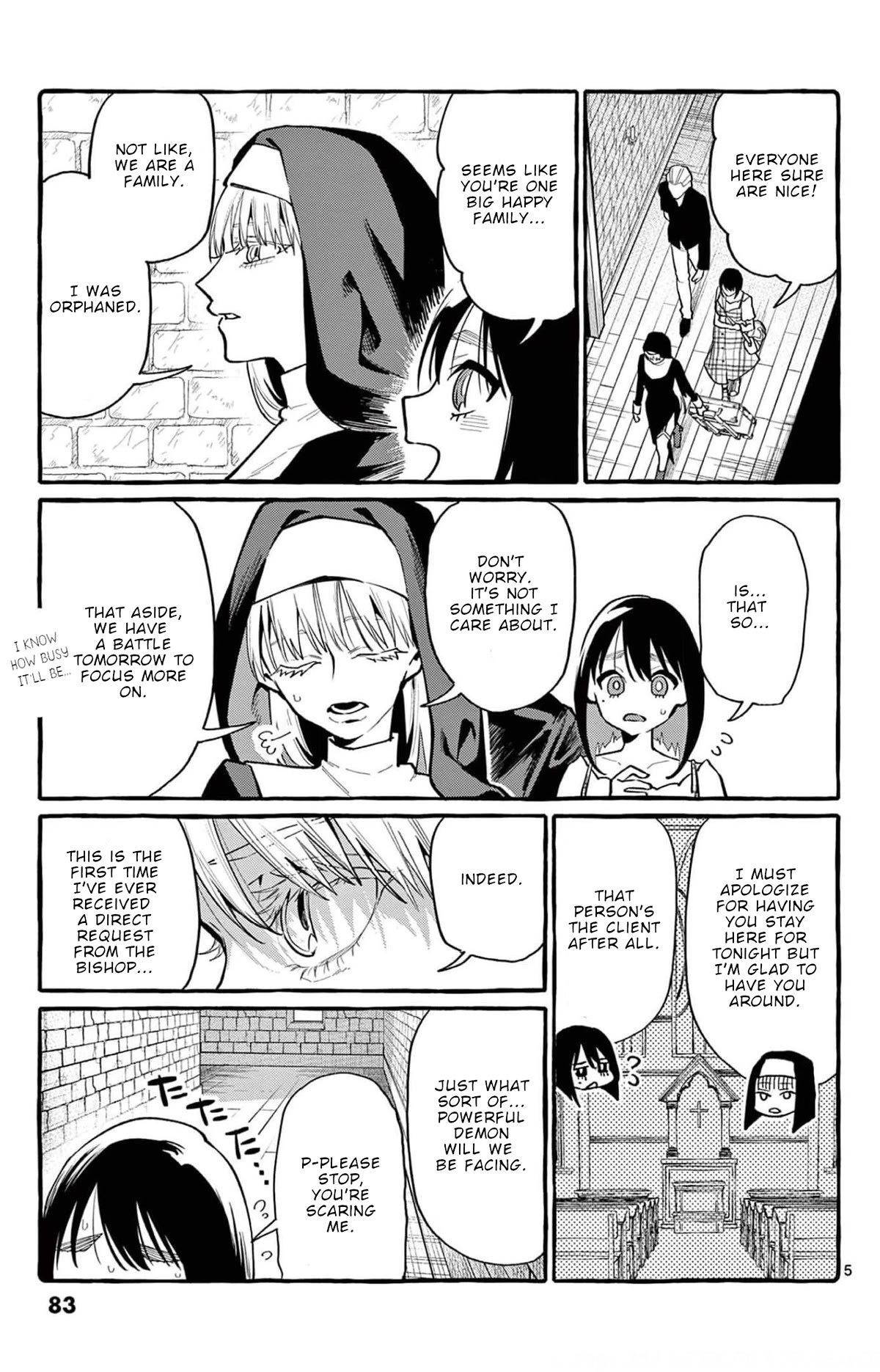 Ushiro no Shoumen Kamui-san Chapter 34 page 6 - Chapter 34: Puck