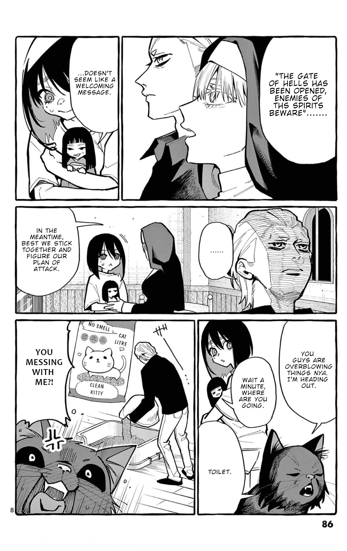 Ushiro no Shoumen Kamui-san Chapter 34 page 9 - Chapter 34: Puck