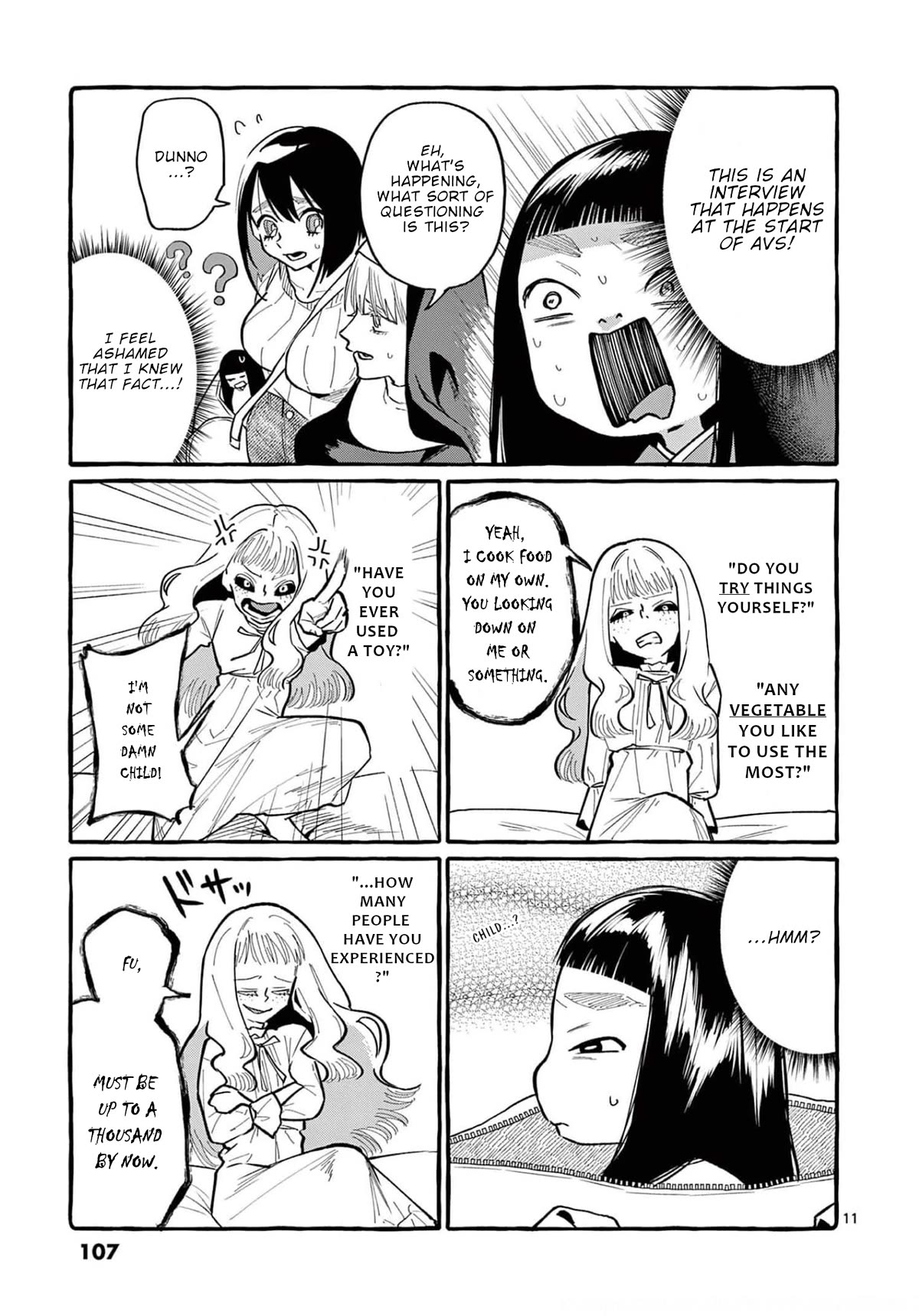Ushiro no Shoumen Kamui-san Chapter 35 page 12 - Chapter 35
