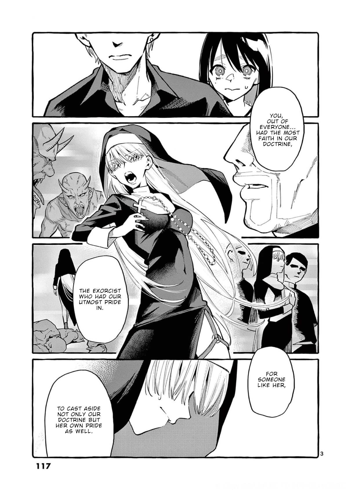 Ushiro no Shoumen Kamui-san Chapter 36 page 4 - Chapter 36: Nanahiro woman
