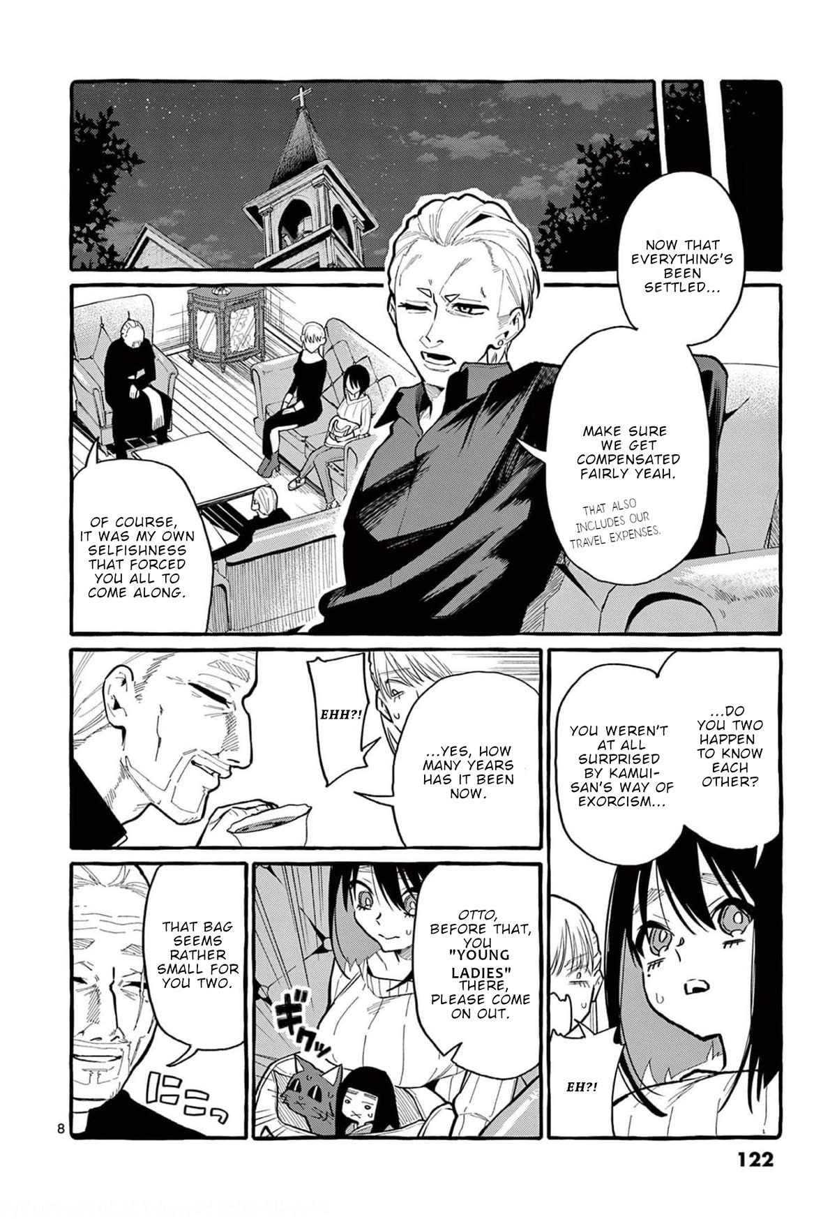 Ushiro no Shoumen Kamui-san Chapter 36 page 9 - Chapter 36: Nanahiro woman