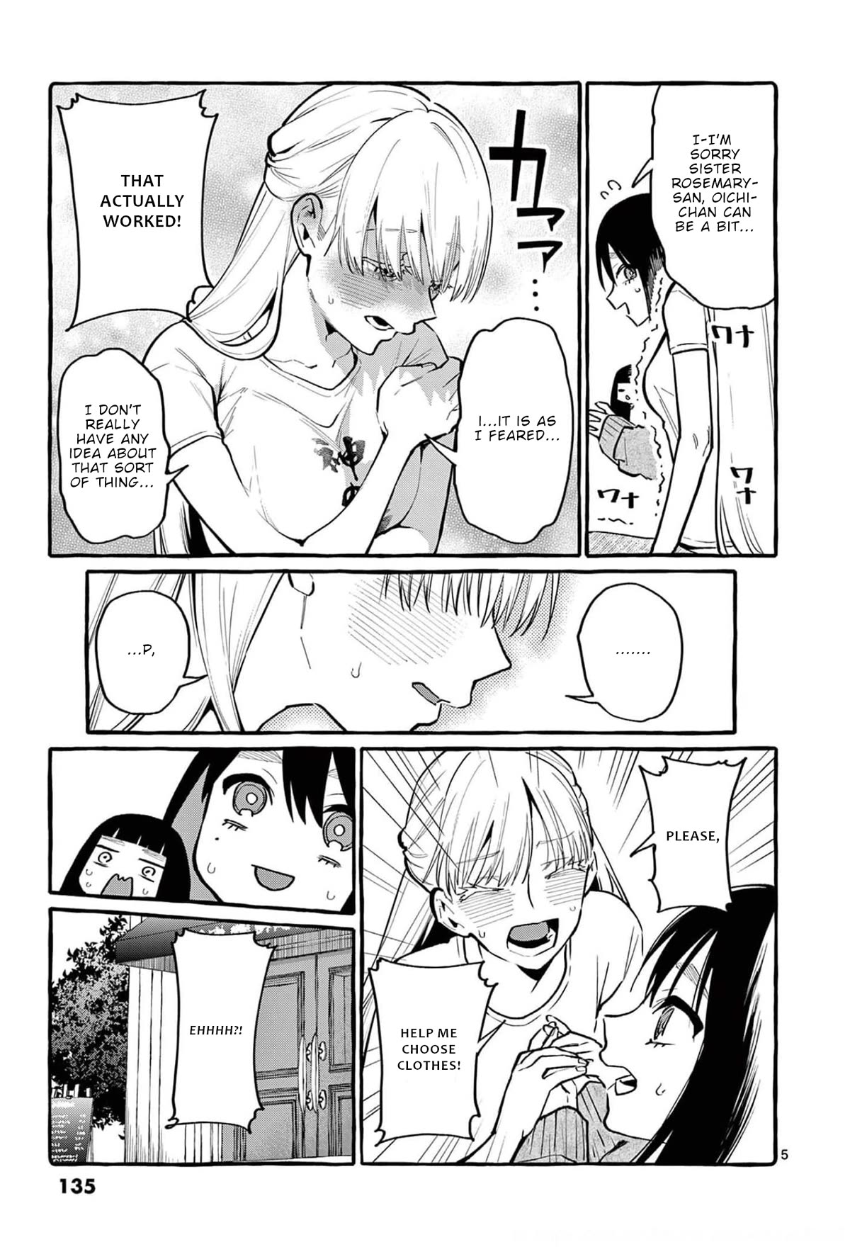 Ushiro no Shoumen Kamui-san Chapter 37 page 6 - Chapter 37: Long Arms Long Legs