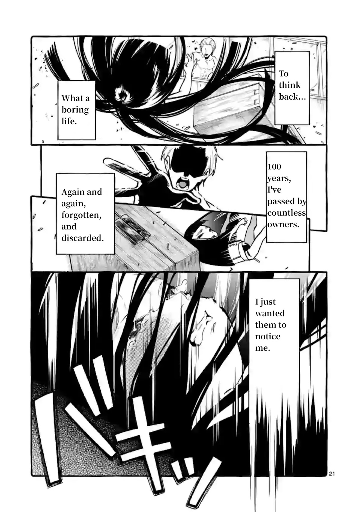 Ushiro no Shoumen Kamui-san Chapter 4 page 21 - Chapter 4