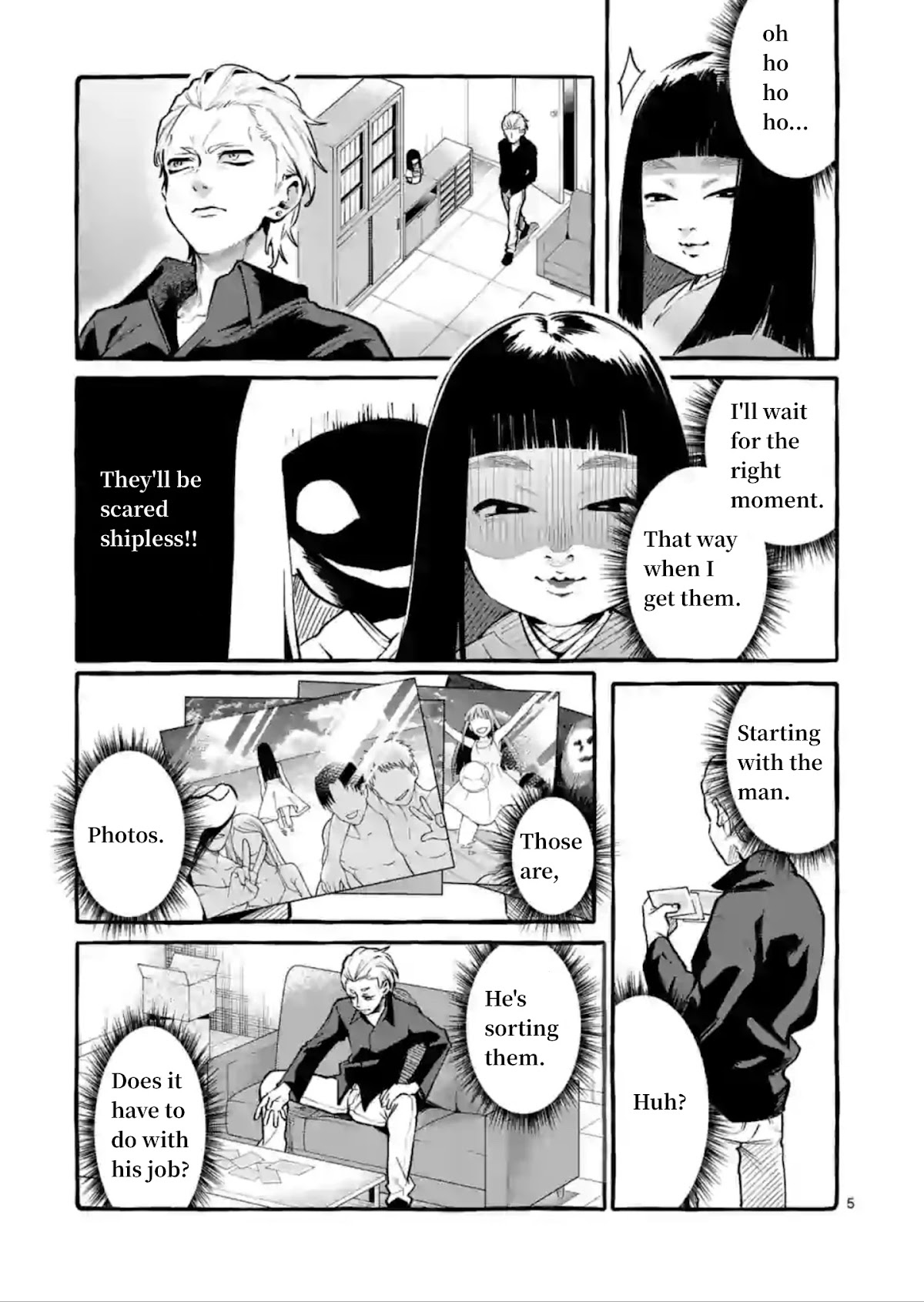 Ushiro no Shoumen Kamui-san Chapter 4 page 5 - Chapter 4