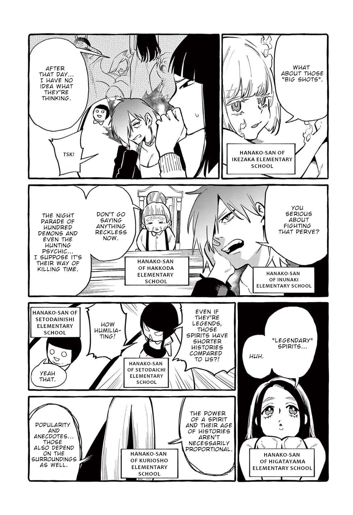 Ushiro no Shoumen Kamui-san Chapter 40 page 7 - Chapter 40: Toilet taro-san