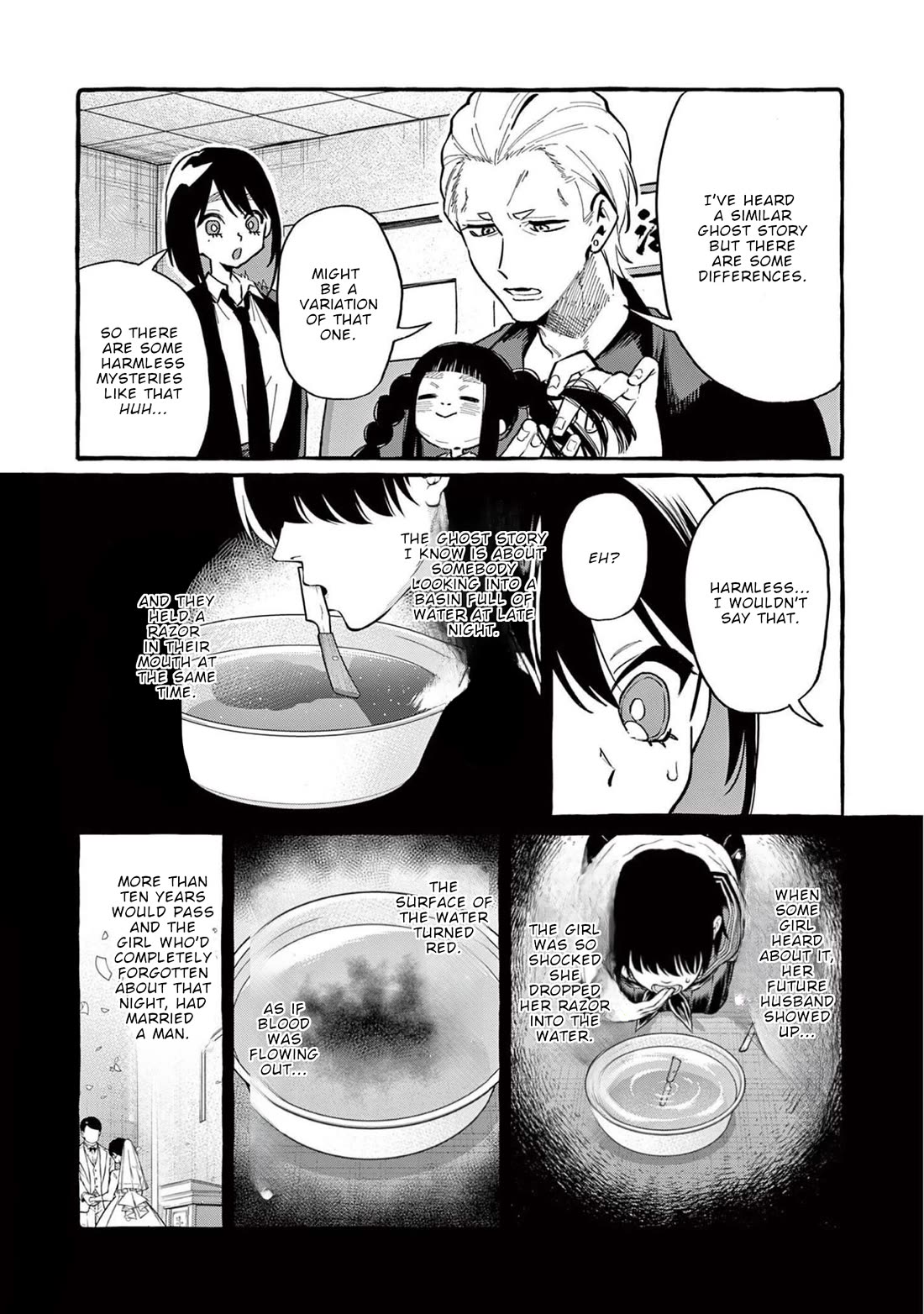 Ushiro no Shoumen Kamui-san Chapter 42 page 6 - Chapter 42: Evil spirit mirror dweller