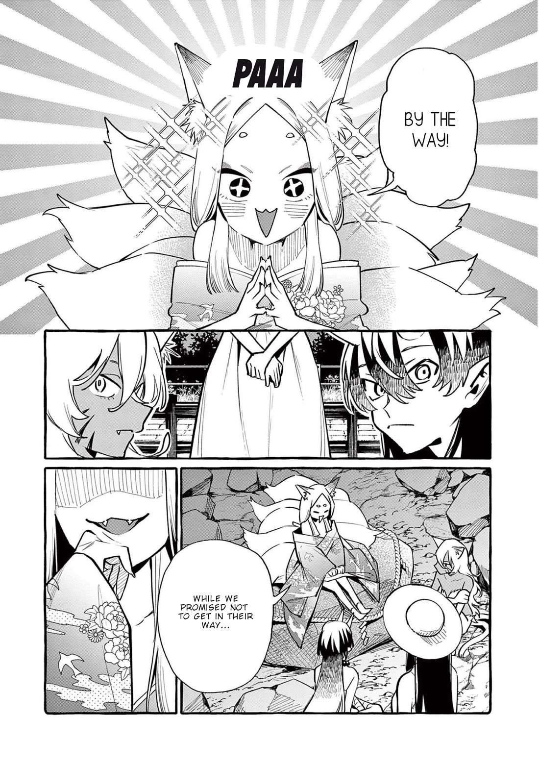Ushiro no Shoumen Kamui-san Chapter 43 page 12 - Chapter 43: Pipe Fox