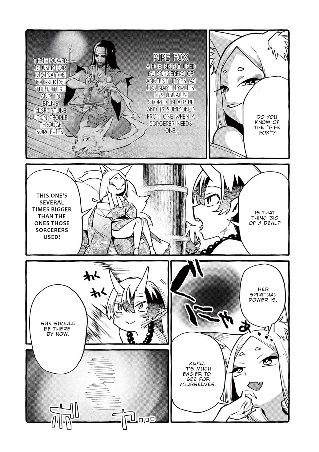 Ushiro no Shoumen Kamui-san Chapter 43 page 14 - Chapter 43: Pipe Fox