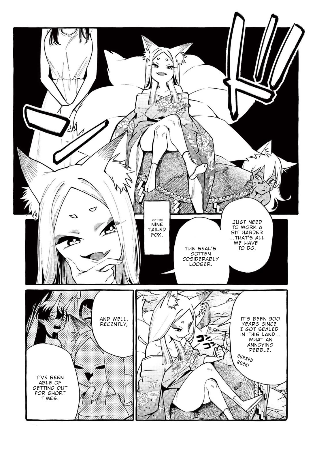 Ushiro no Shoumen Kamui-san Chapter 43 page 4 - Chapter 43: Pipe Fox