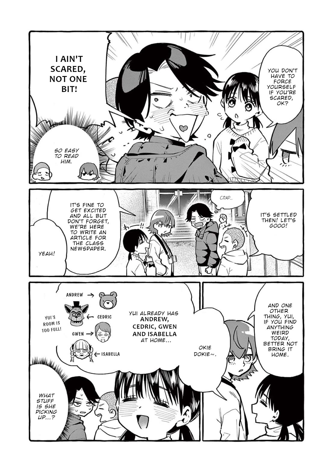 Ushiro no Shoumen Kamui-san Chapter 44 page 5 - Chapter 44: The seven wonders of school