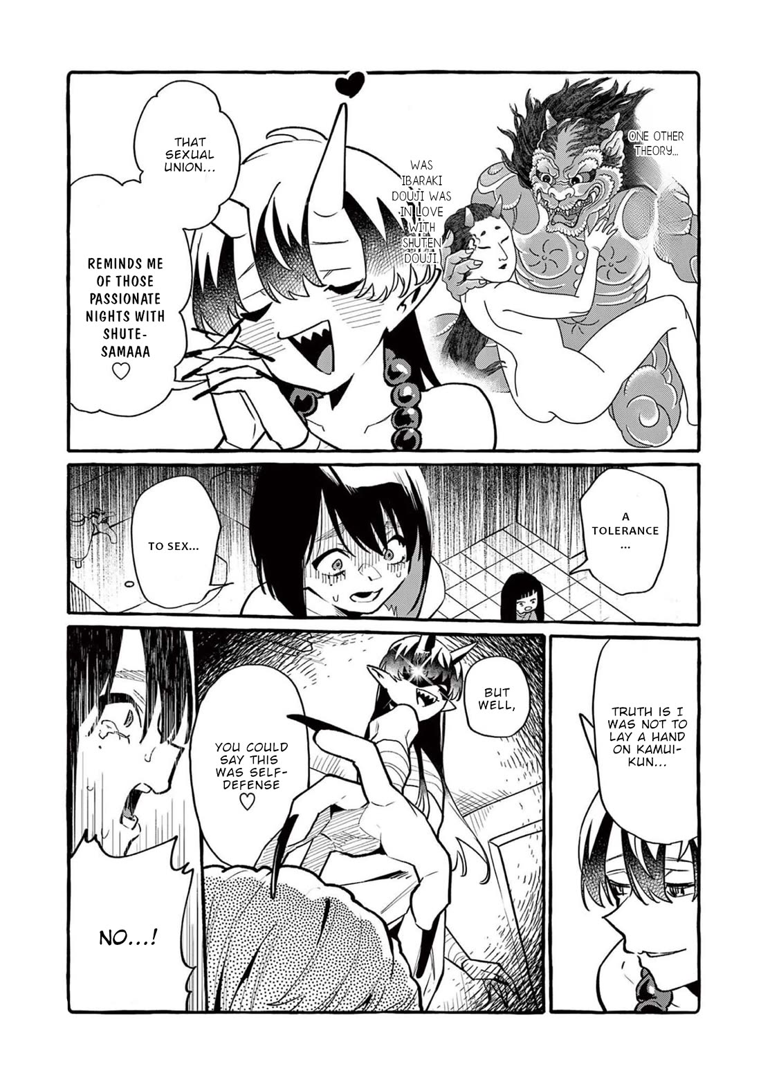 Ushiro no Shoumen Kamui-san Chapter 46 page 15 - Chapter 46: Ibaraki Douji