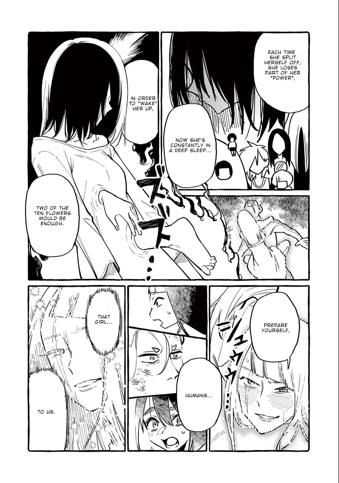 Ushiro no Shoumen Kamui-san Chapter 47 page 18 - Chapter 47: Ten Flowers