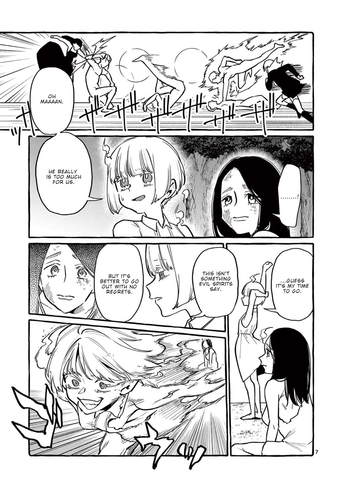 Ushiro no Shoumen Kamui-san Chapter 47 page 8 - Chapter 47: Ten Flowers