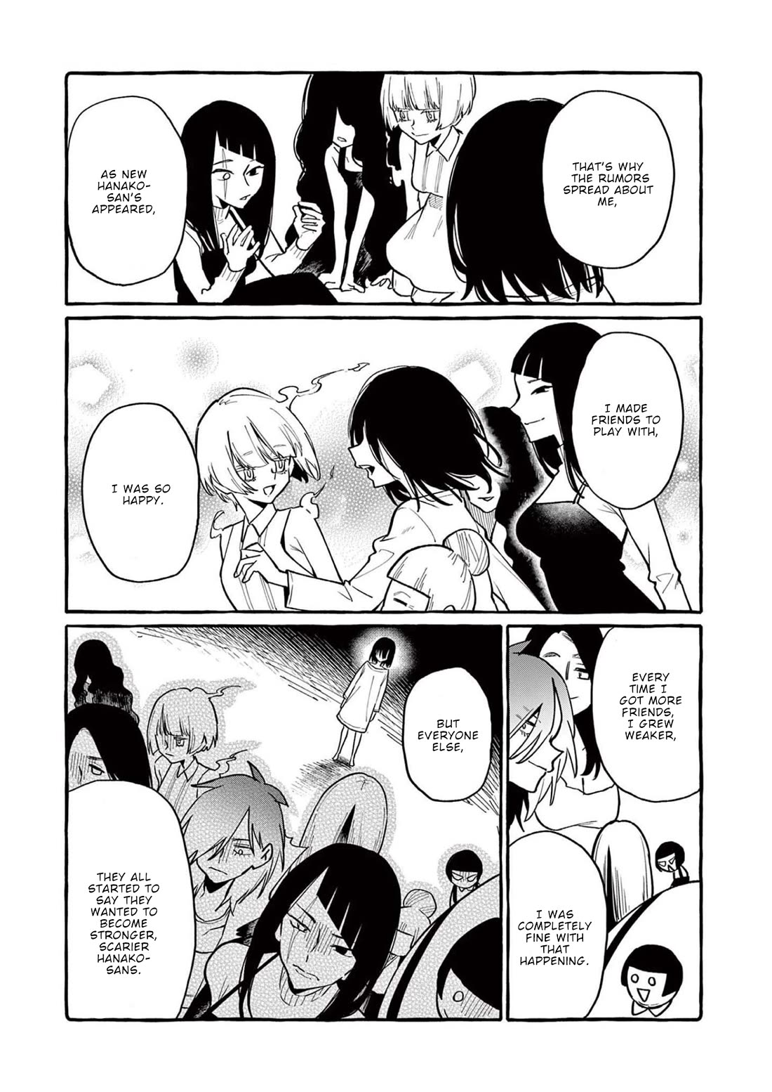 Ushiro no Shoumen Kamui-san Chapter 49 page 12 - Chapter 49: Rumors about Hanako-san