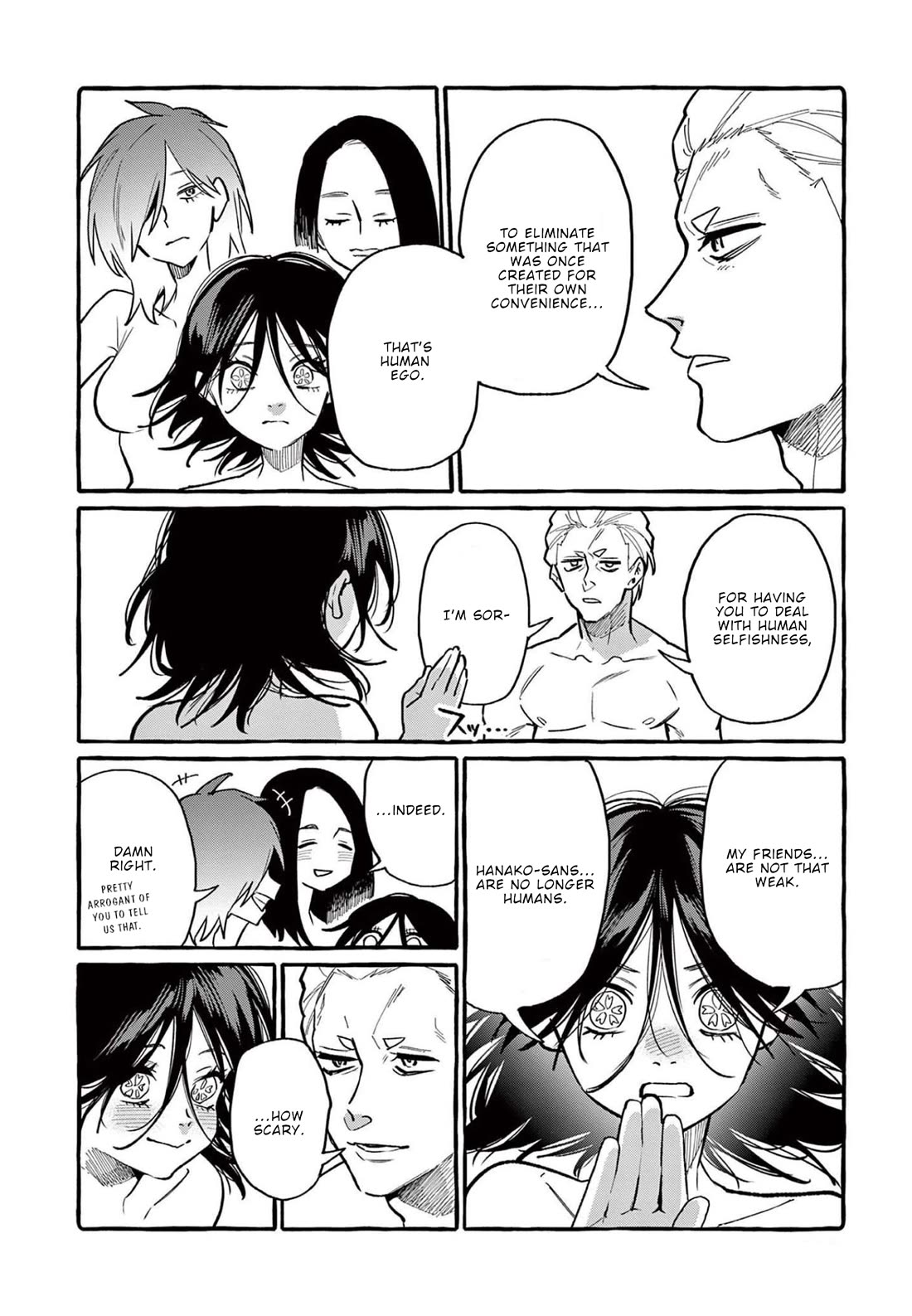Ushiro no Shoumen Kamui-san Chapter 49 page 17 - Chapter 49: Rumors about Hanako-san