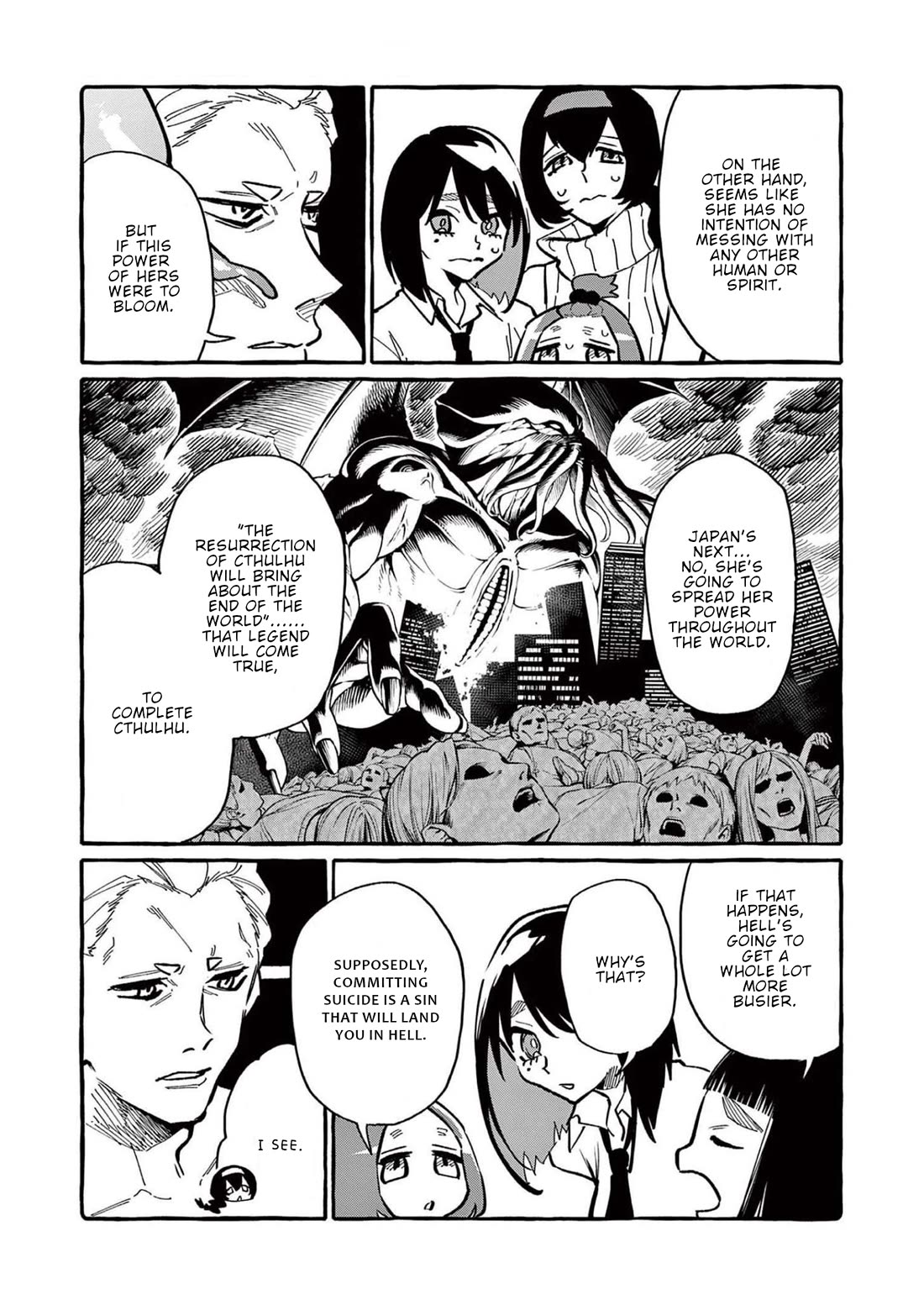 Ushiro no Shoumen Kamui-san Chapter 55 page 10 - Chapter 55