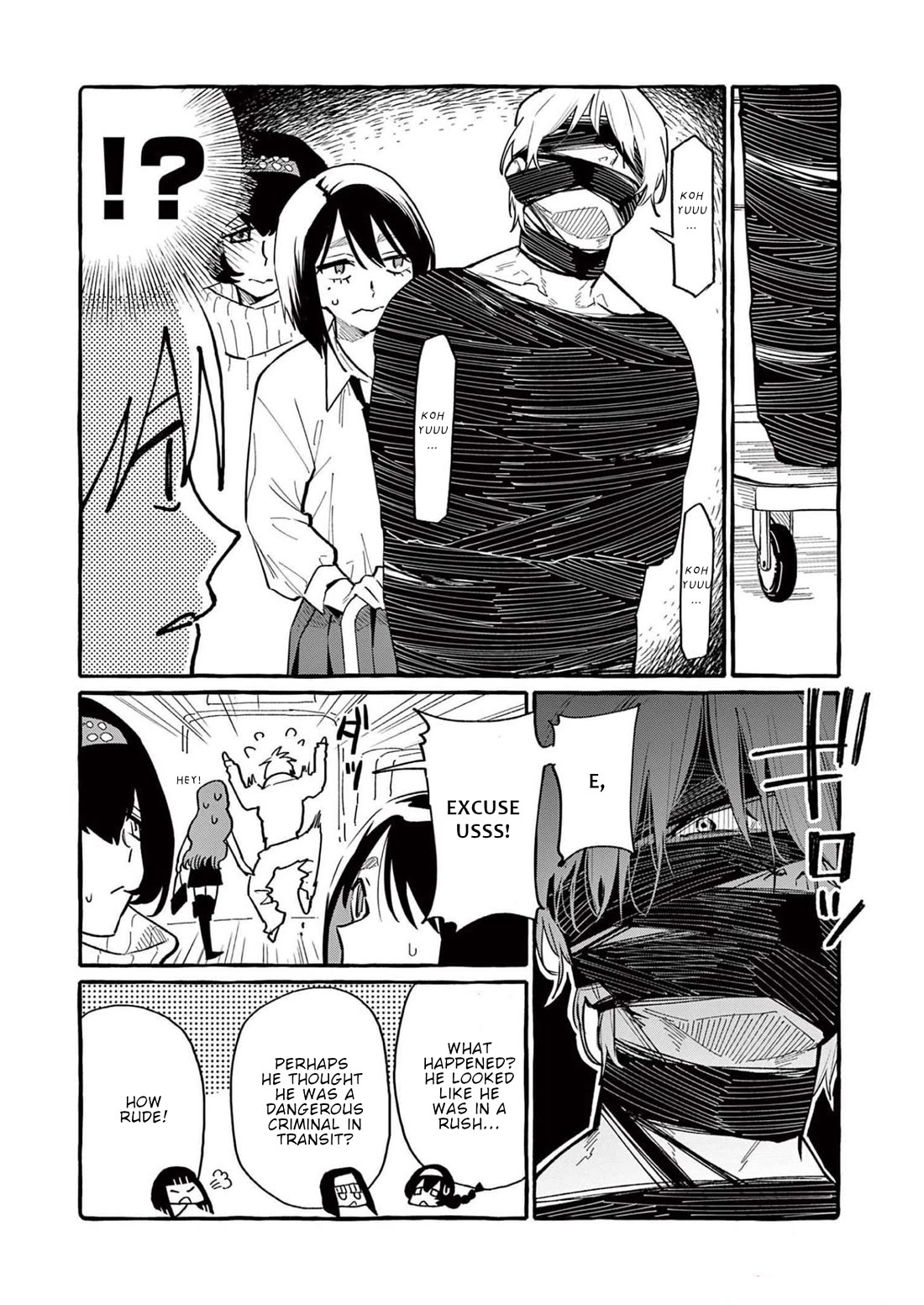 Ushiro no Shoumen Kamui-san Chapter 56 page 3 - Chapter 56