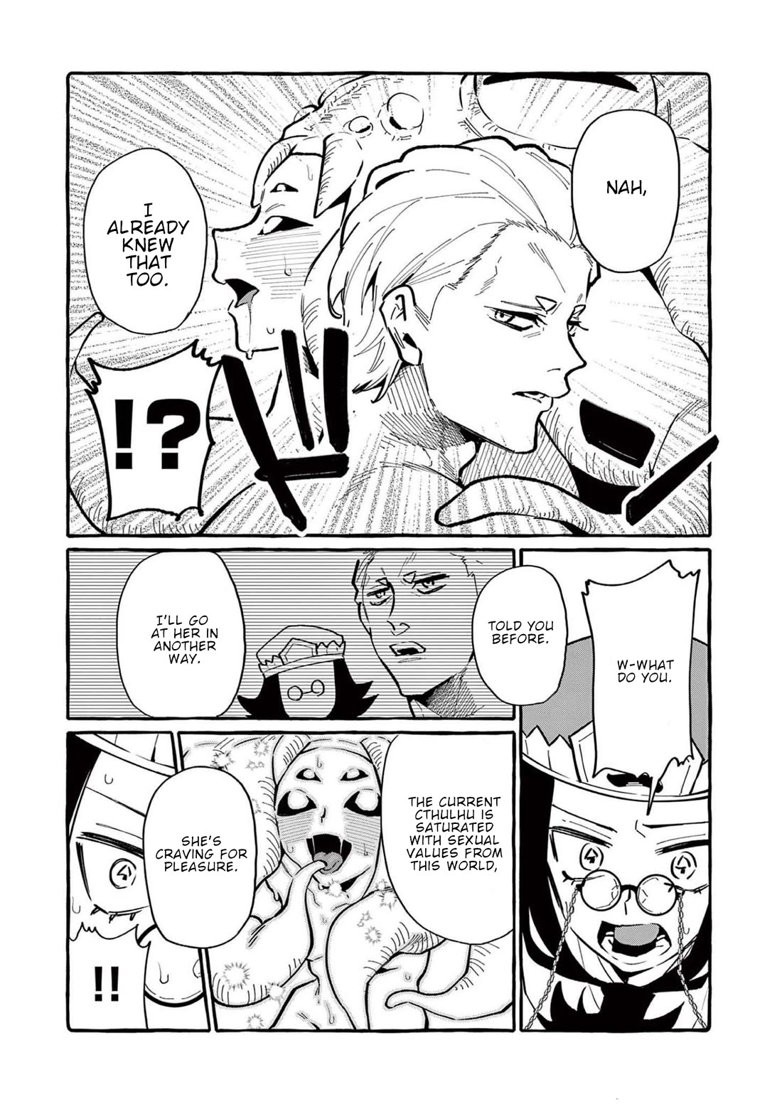 Ushiro no Shoumen Kamui-san Chapter 58 page 13 - Chapter 58: Cthulhu 5