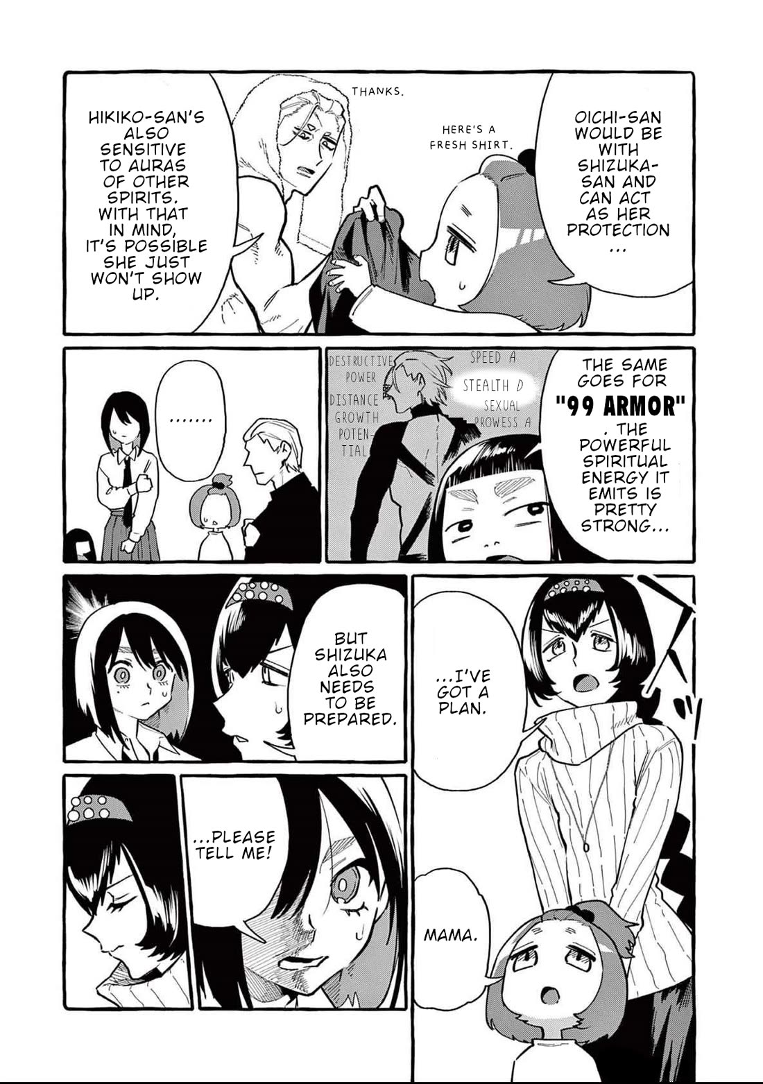 Ushiro no Shoumen Kamui-san Chapter 60 page 10 - Chapter 60: Hikiko-san