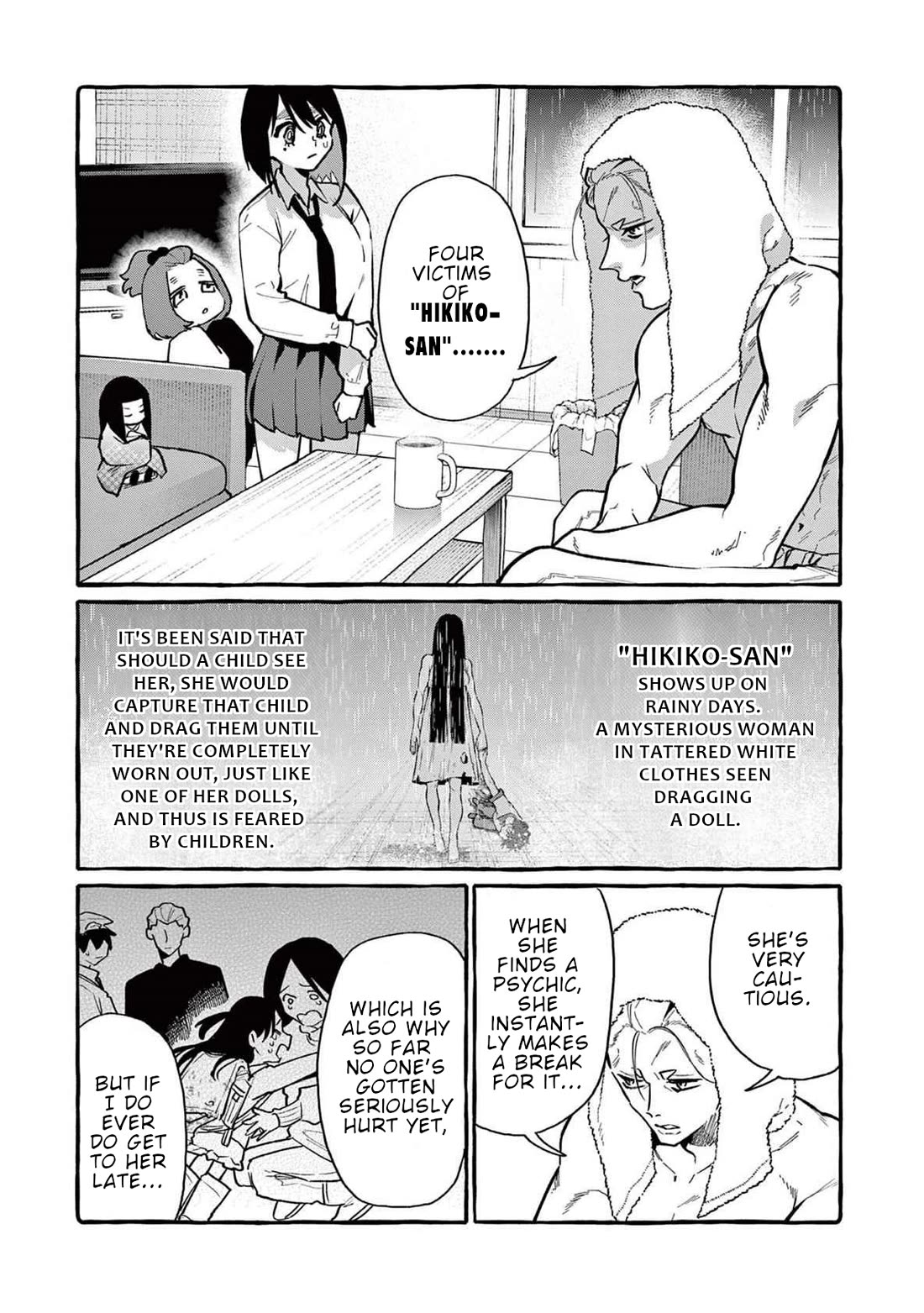 Ushiro no Shoumen Kamui-san Chapter 60 page 8 - Chapter 60: Hikiko-san