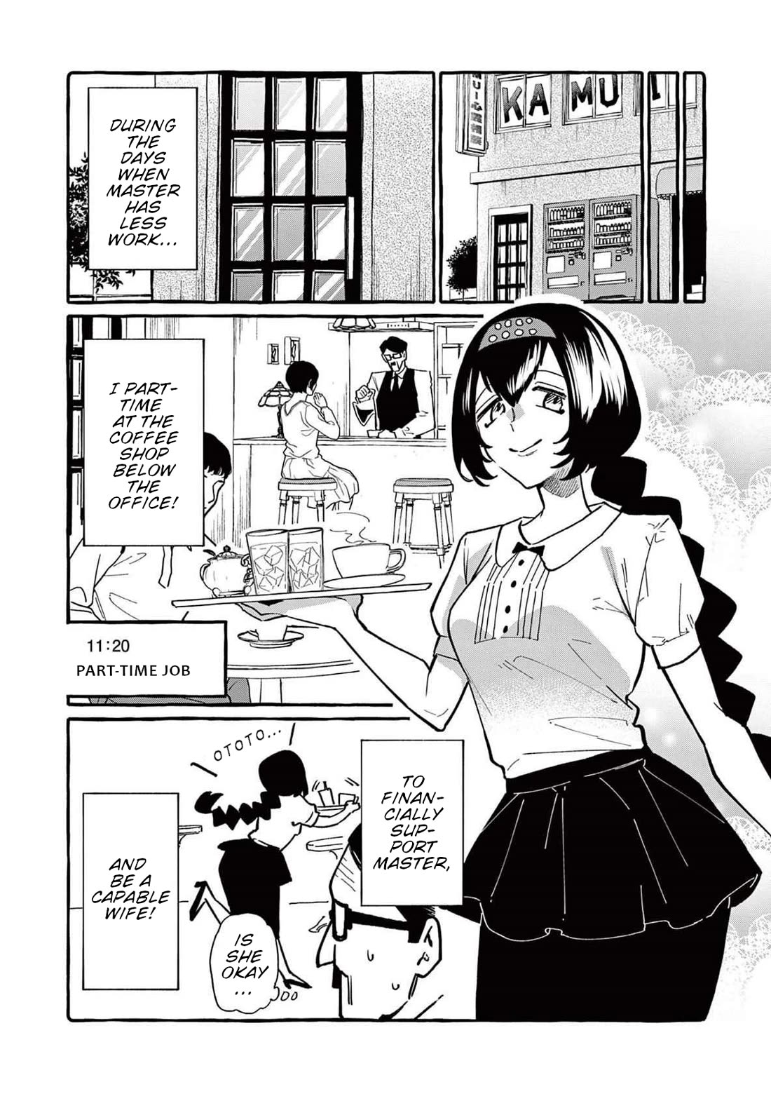 Ushiro no Shoumen Kamui-san Chapter 62 page 5 - Chapter 62: Ami's busy day