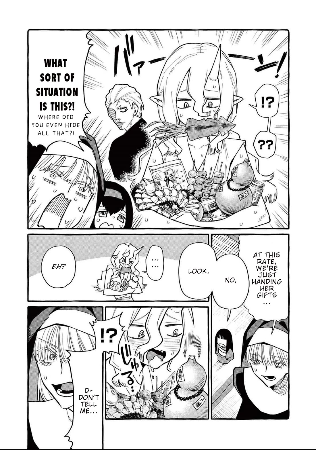 Ushiro no Shoumen Kamui-san Chapter 67 page 17 - Chapter 67: Invisible Oni