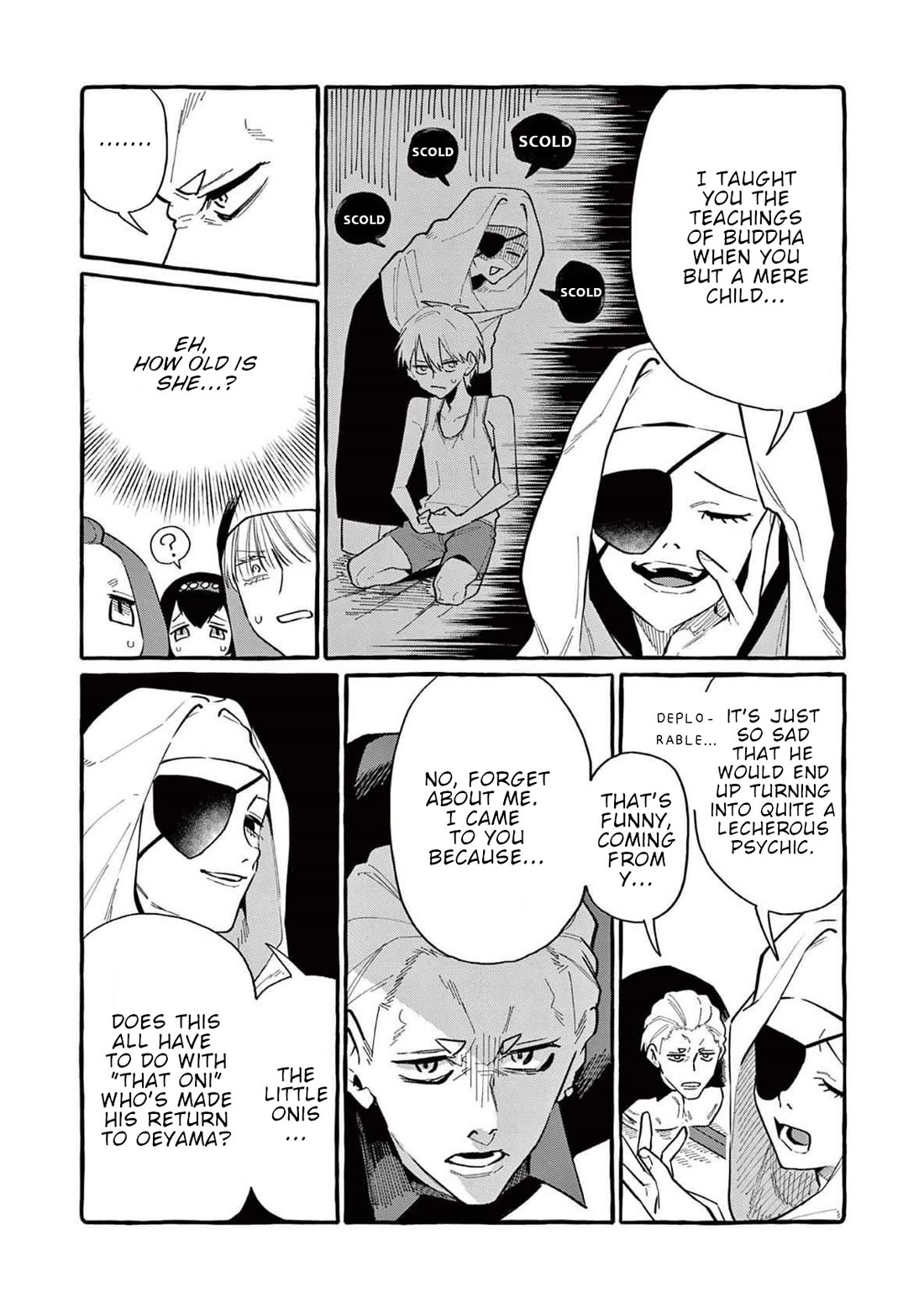 Ushiro no Shoumen Kamui-san Chapter 67 page 9 - Chapter 67: Invisible Oni