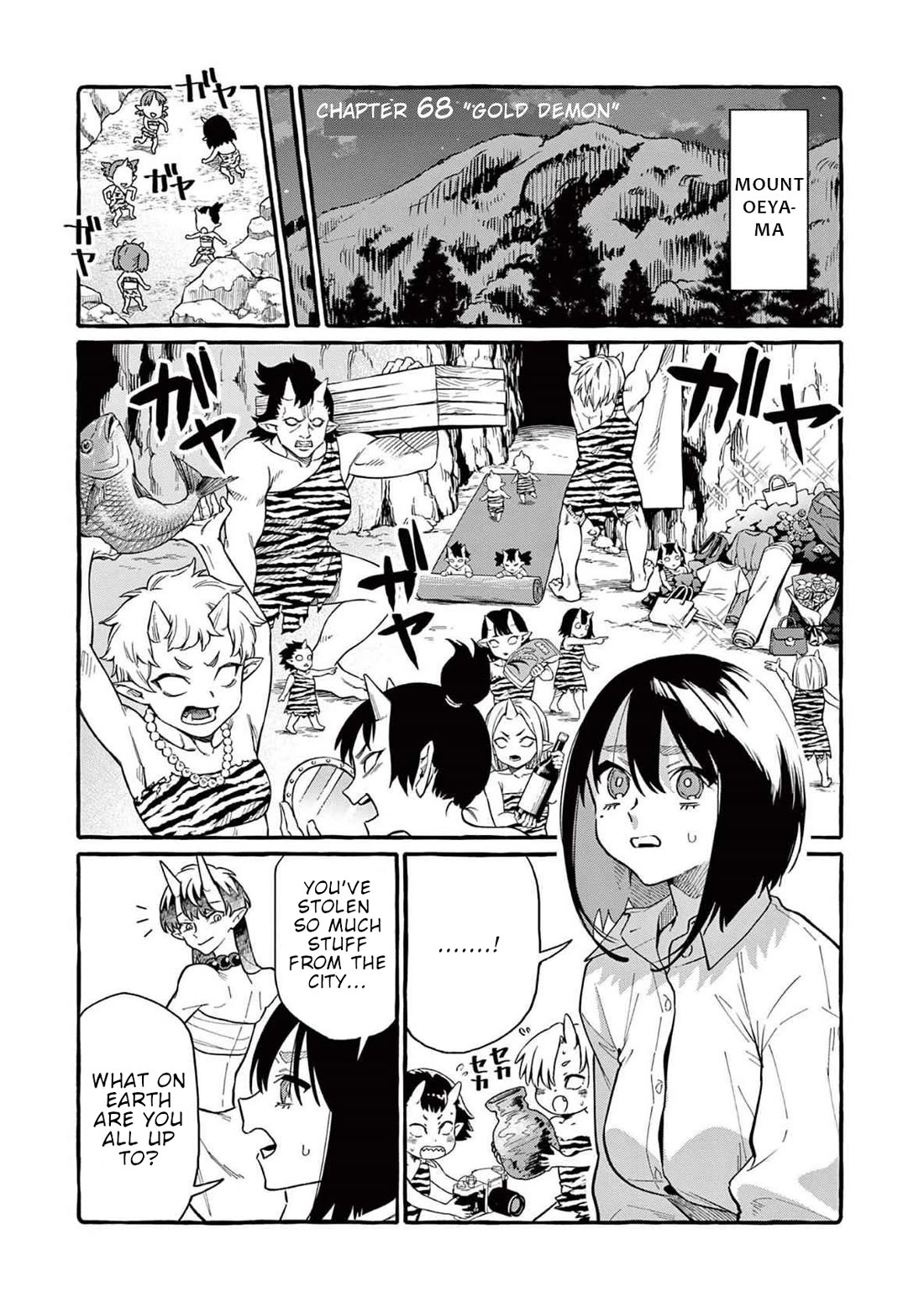 Ushiro no Shoumen Kamui-san Chapter 68 page 2 - Chapter 68: Gold Demon