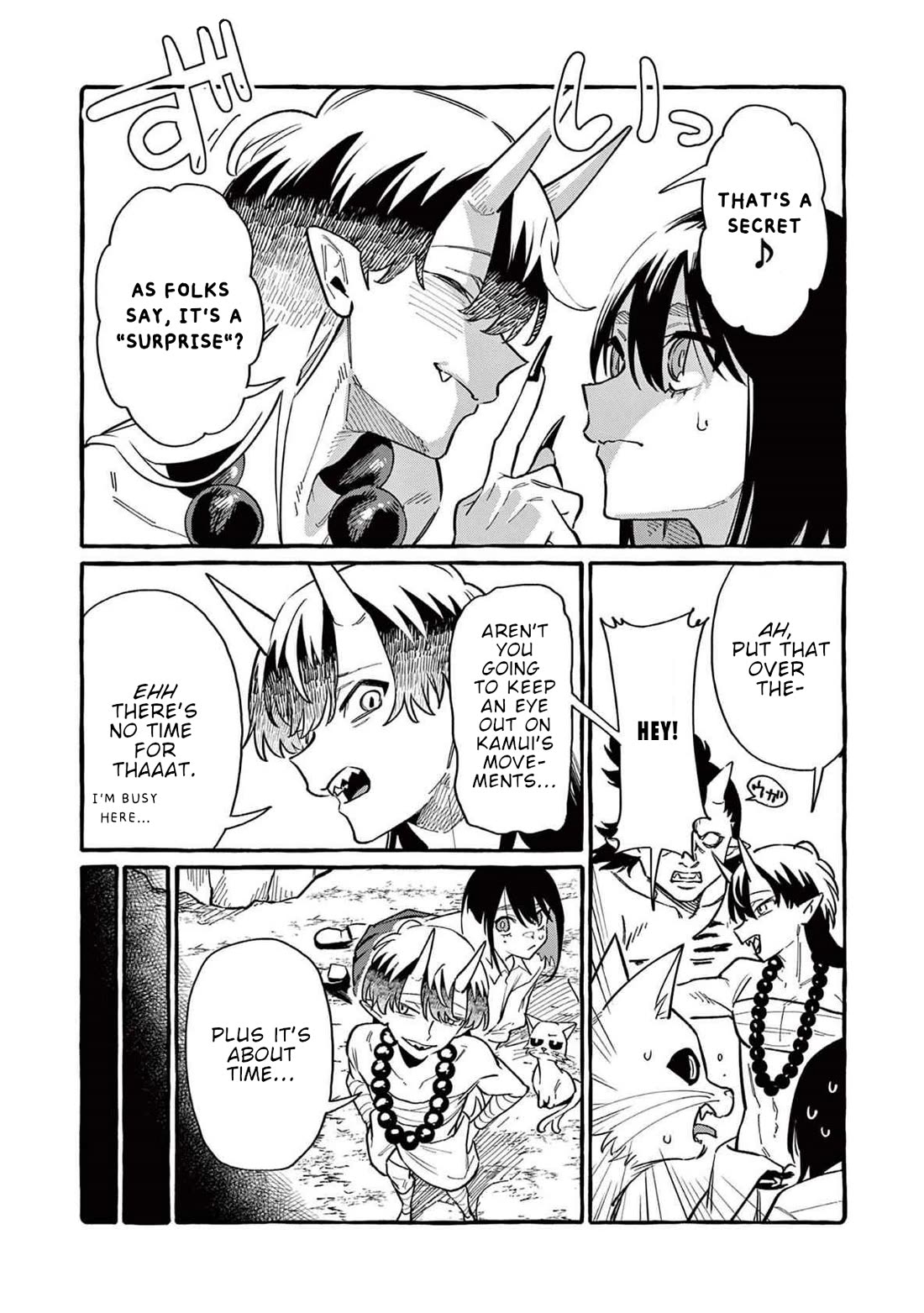 Ushiro no Shoumen Kamui-san Chapter 68 page 3 - Chapter 68: Gold Demon