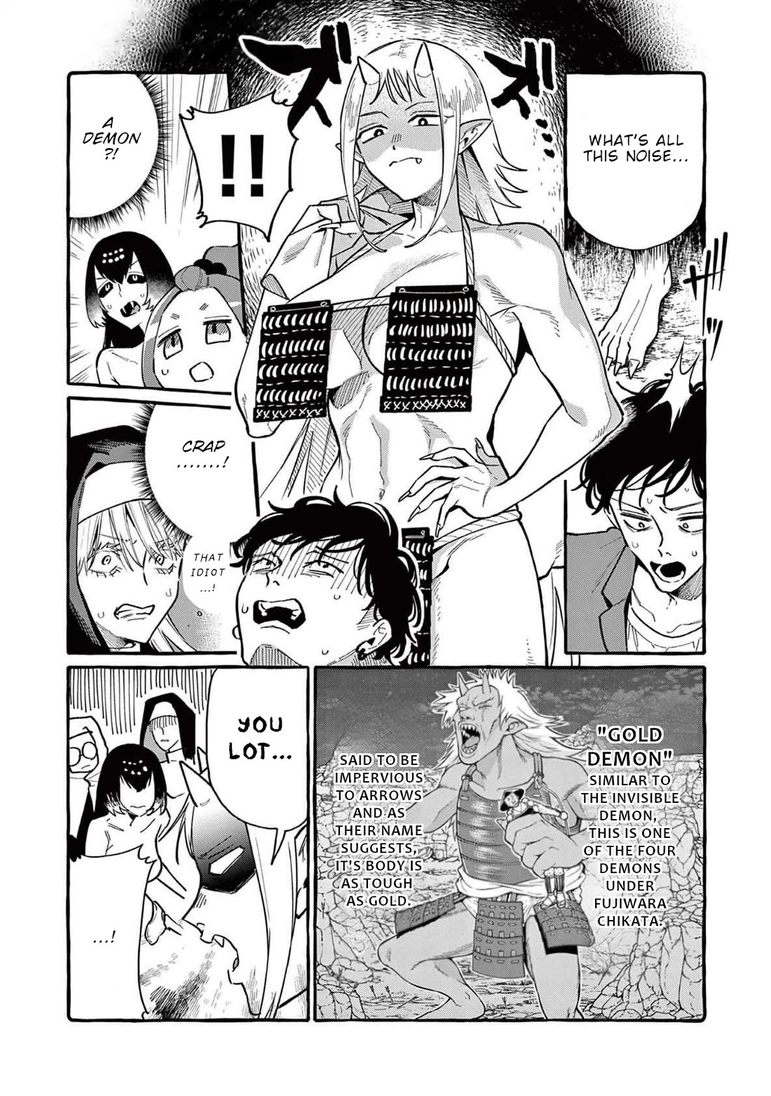 Ushiro no Shoumen Kamui-san Chapter 68 page 7 - Chapter 68: Gold Demon
