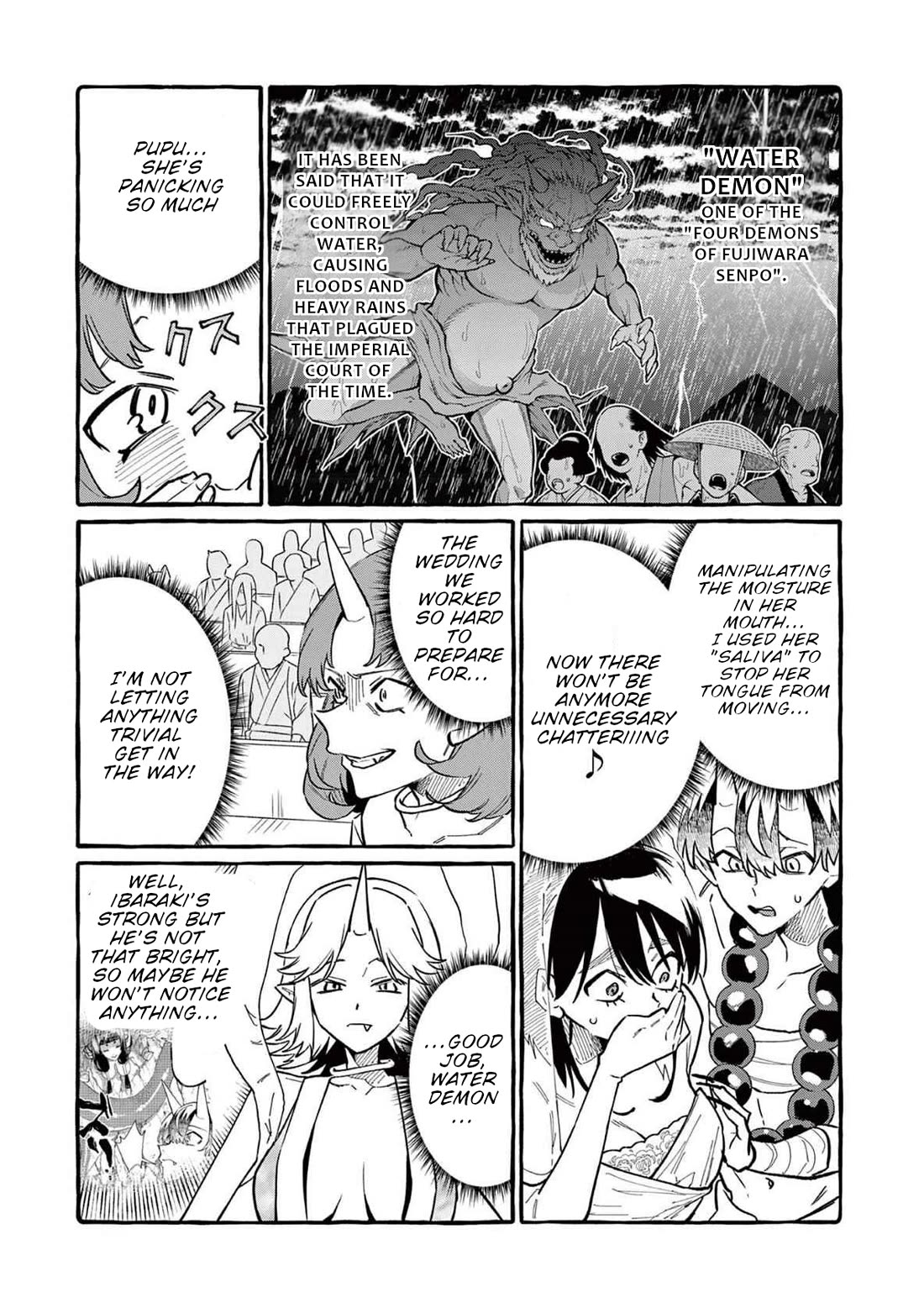 Ushiro no Shoumen Kamui-san Chapter 69 page 13 - Chapter 69: Water Demon