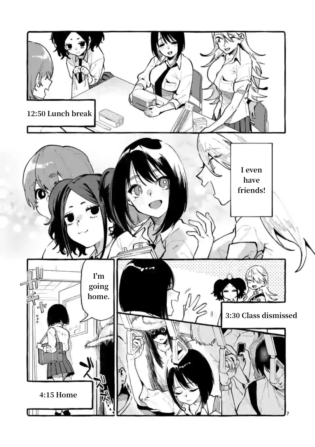Ushiro no Shoumen Kamui-san Chapter 7 page 7 - Chapter 7