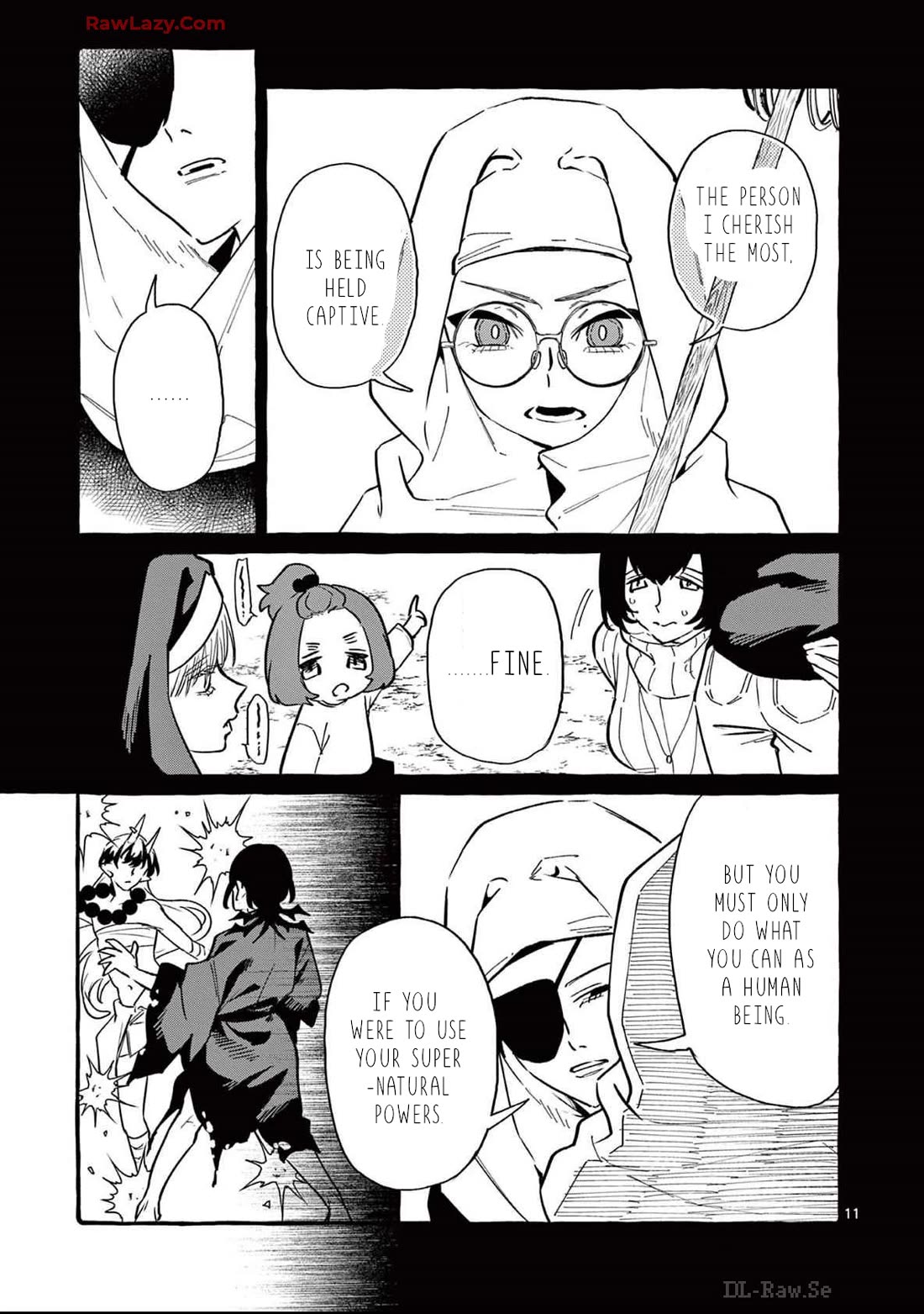 Ushiro no Shoumen Kamui-san Chapter 73 page 12 - Chapter 73: Byakuren